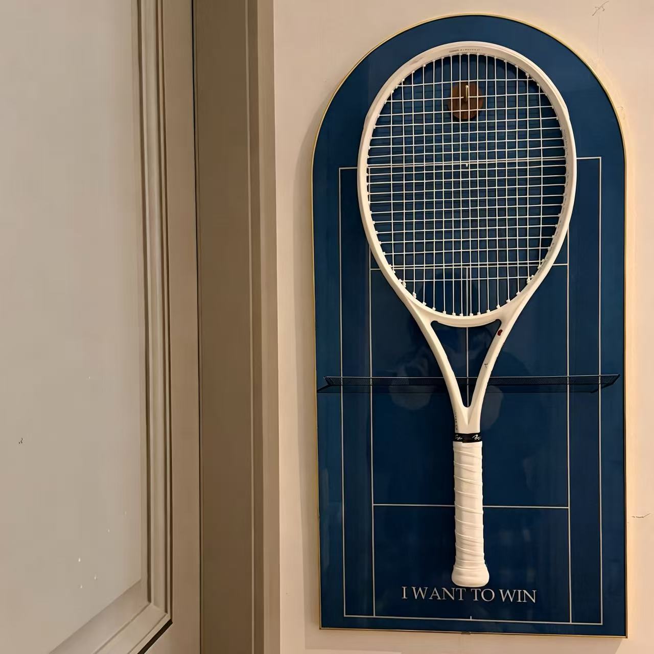 Step 4: Place Your Tennis Racket