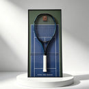 US Open-Inspired Tennis Racket Display Frame – Collect & Showcase Your Racket(Excluding the racket)
