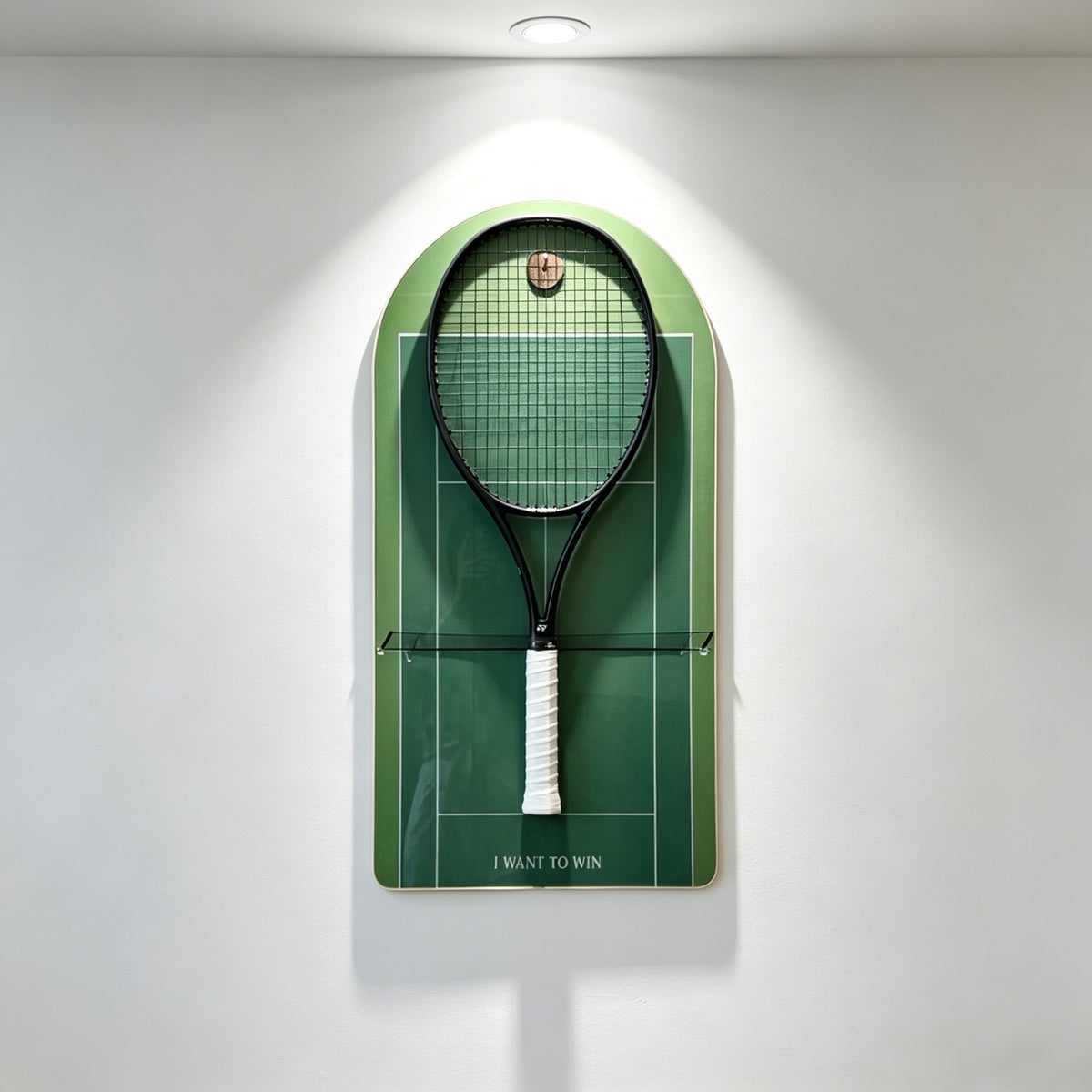 Step 4: Place Your Tennis Racket