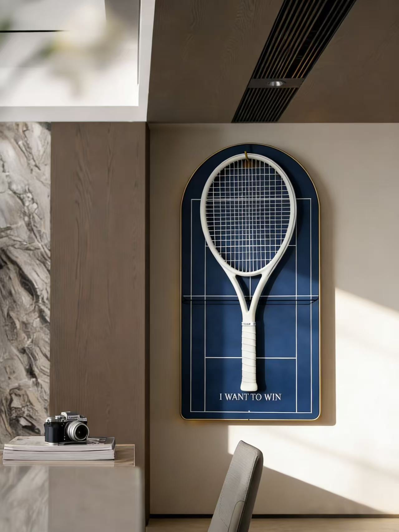 Turn Your Racket into Wall Art