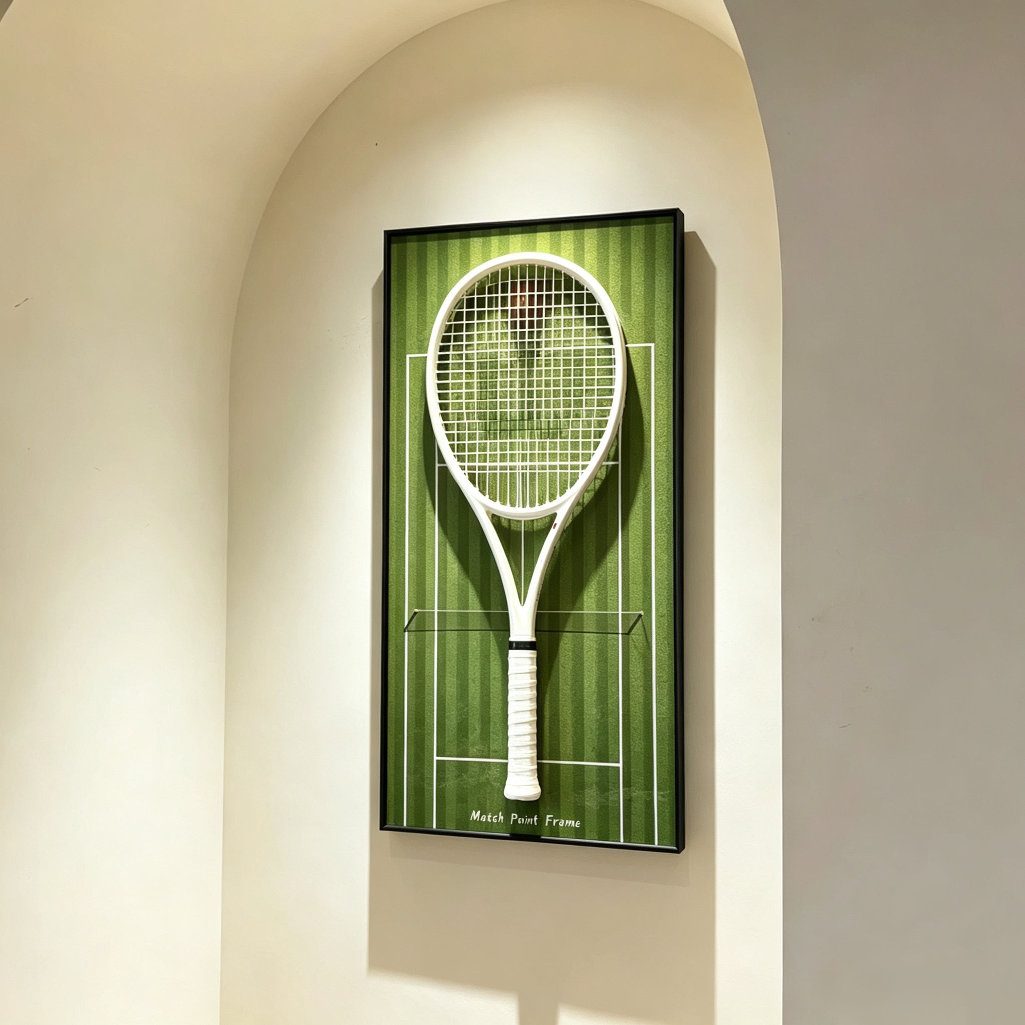 Step 4: Place Your Tennis Racket