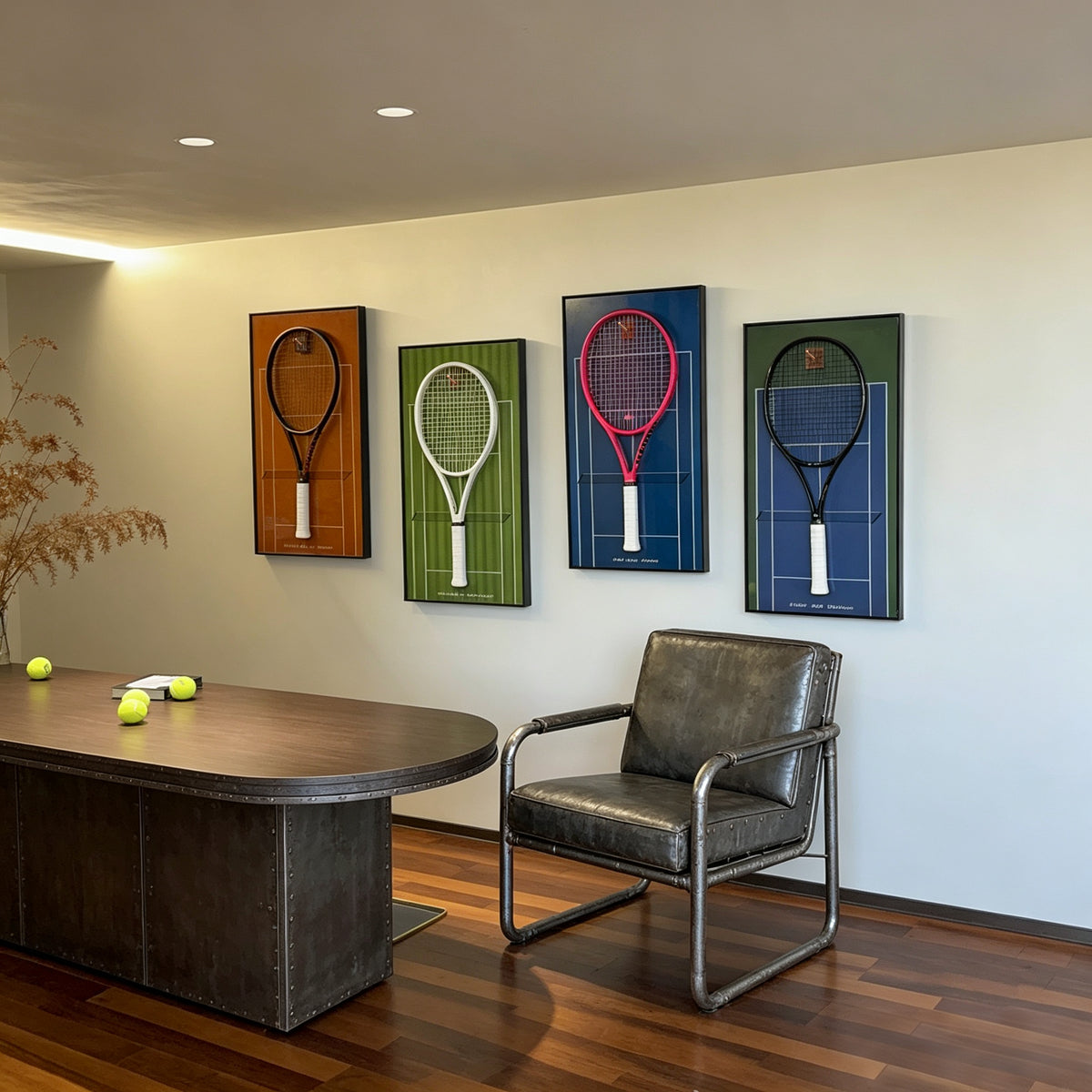 See your racket as it deserves to be seen.