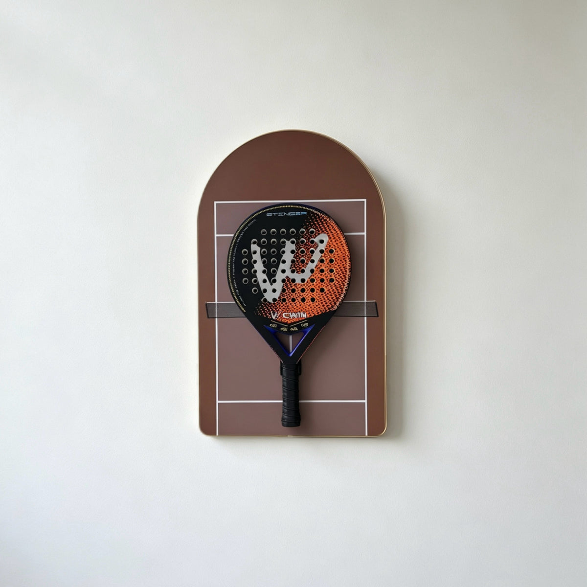 Step 4: Place Your Tennis Racket