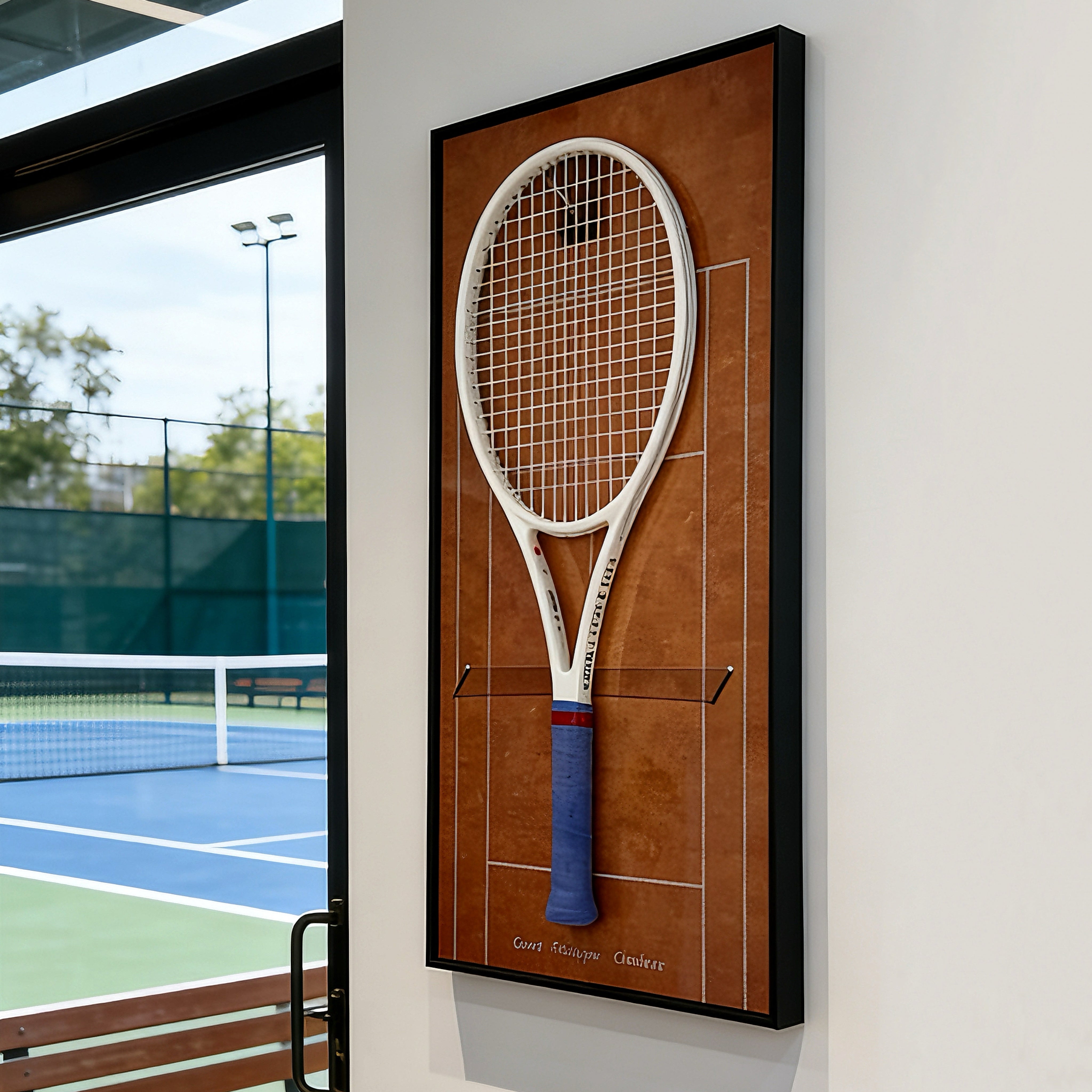 Step 4: Place Your Tennis Racket