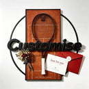 Personalized Display Frame Name Customize (Excluding the racket)