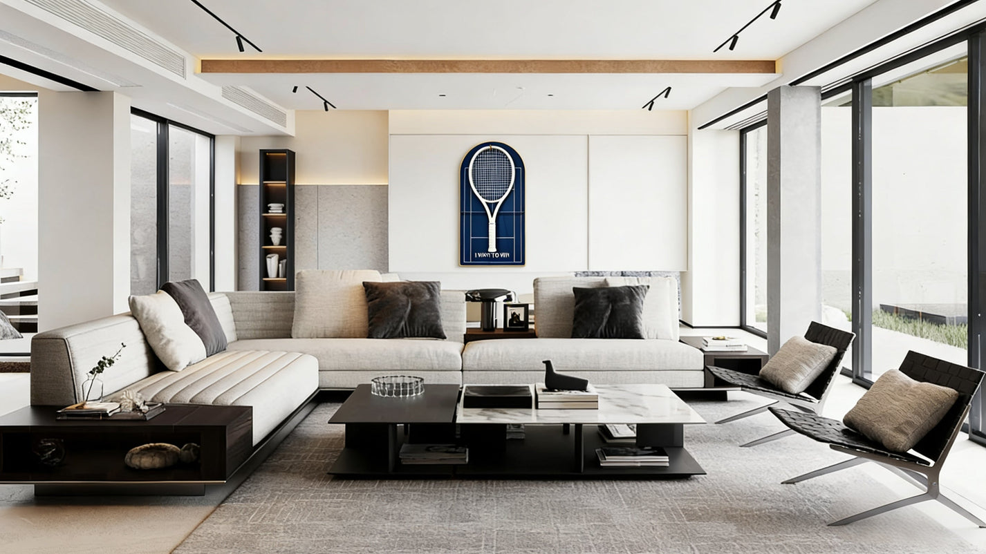 Turning Tennis Rackets into Wall Art: The Value of a Display Frame