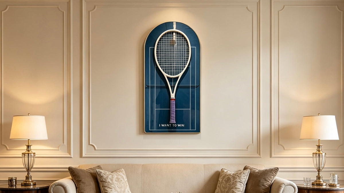 More Than Storage — A Display Frame That Holds Your Tennis Story
