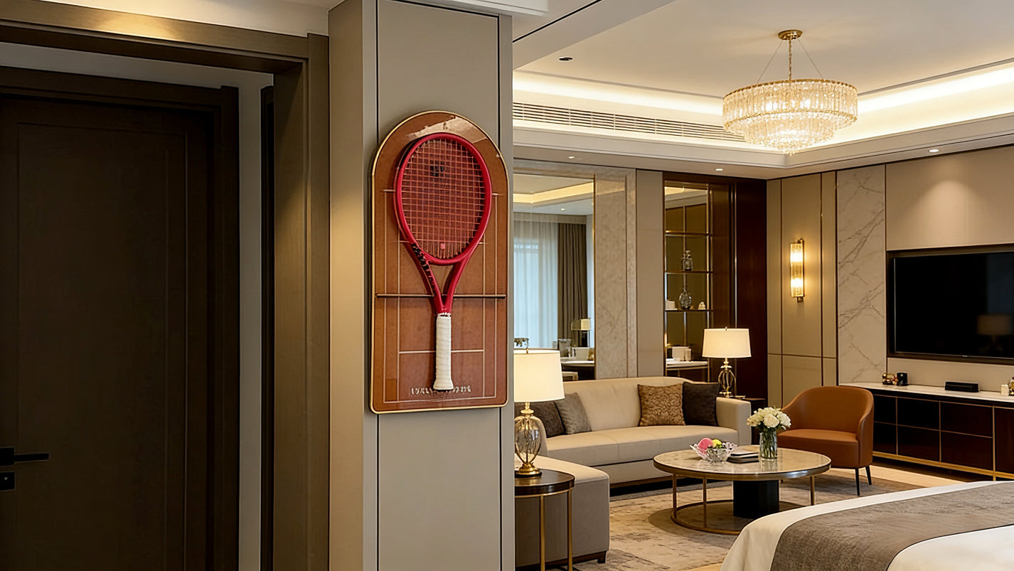 Bringing the Heartbeat of Clay Courts into Everyday Life: A Tennis Racket Display Frame That Holds Your Passion