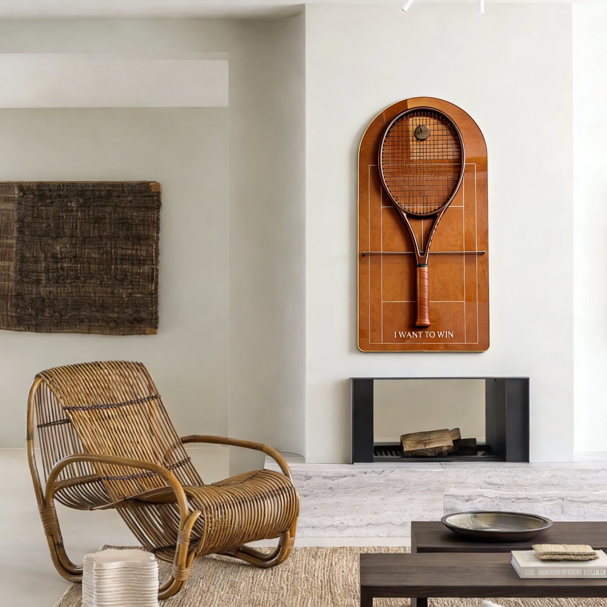 Arched Tennis Racket Display Case – Wall Mount Frame for Racquet Storage & Display racket display stand sports