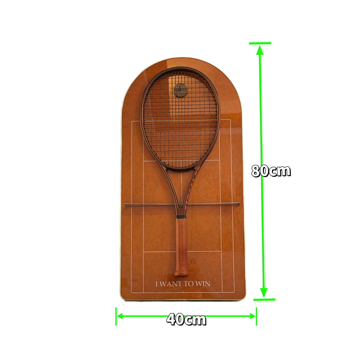 Roland Garros Inspired Tennis Racket Display Frame-11