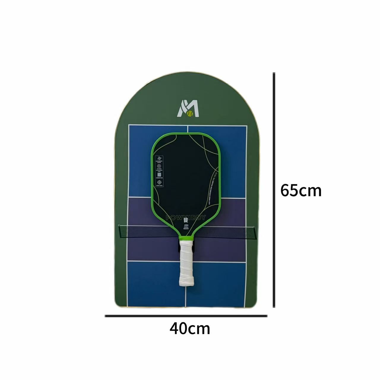 Pickleball Paddle Wall Display Frame – Modern Hanging Rack for Home Decor(Excluding the Racket)