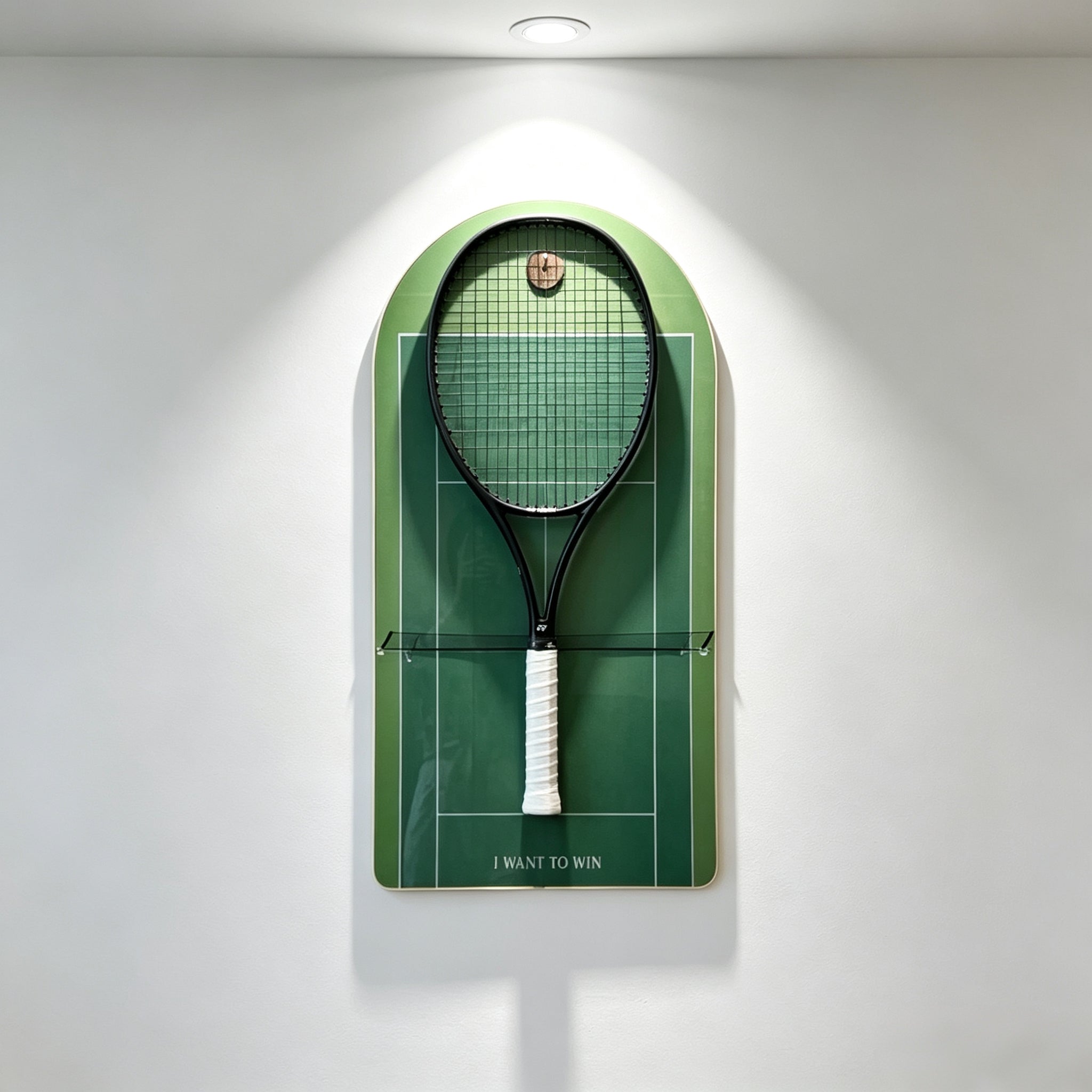 Step 4: Place Your Tennis Racket