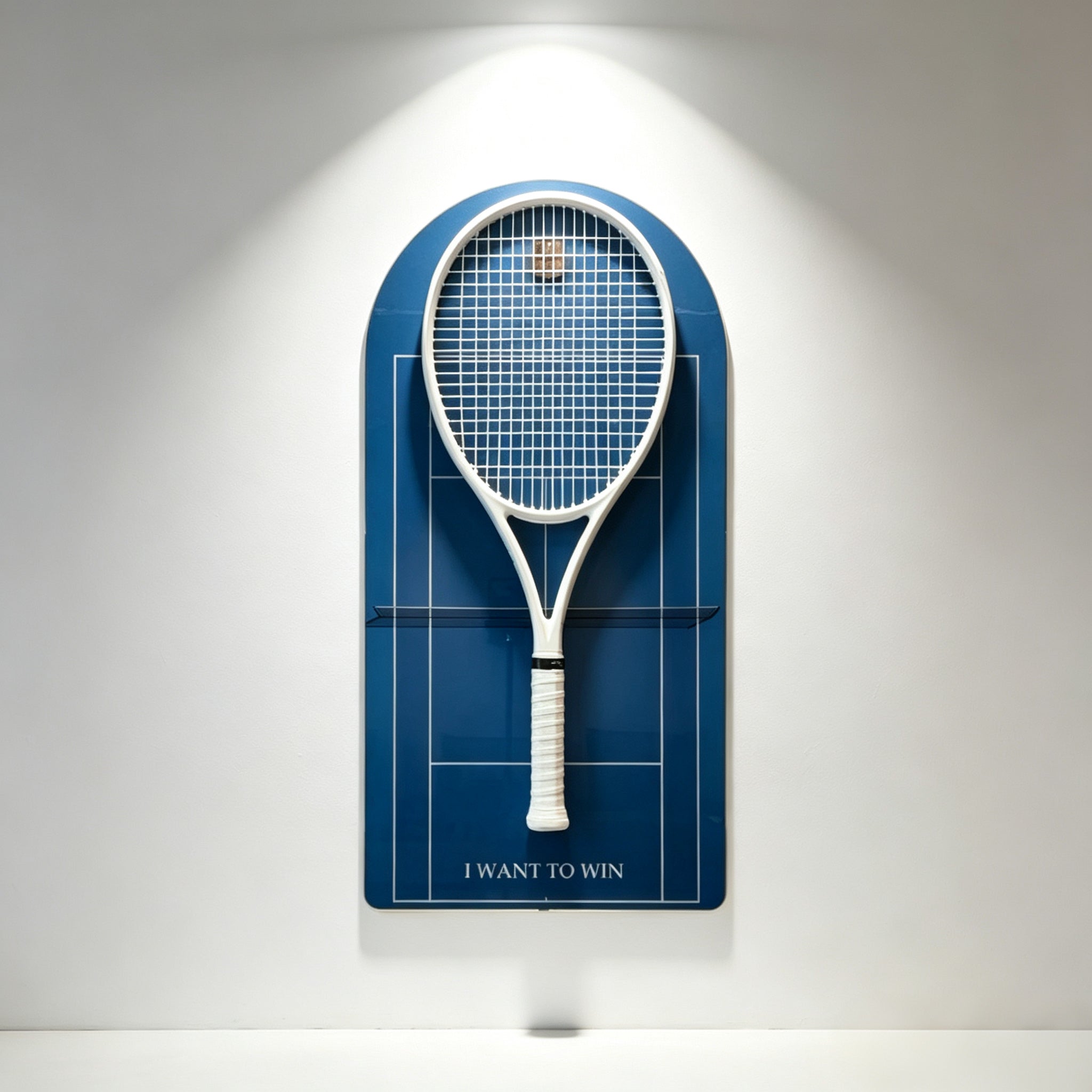 Step 4: Place Your Tennis Racket