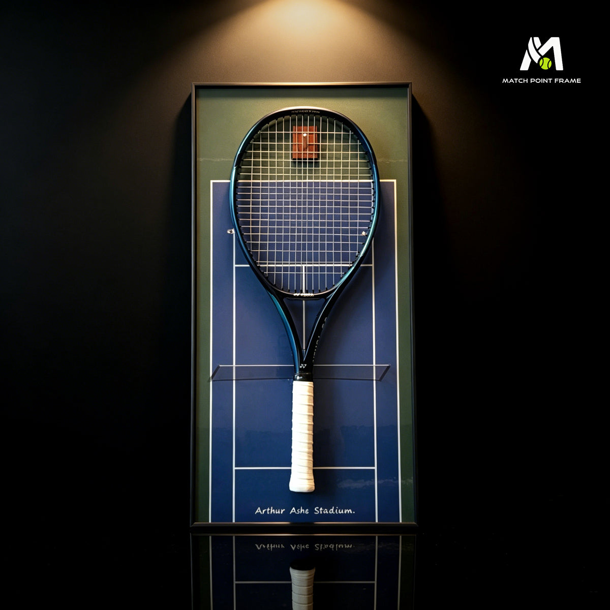 US Open Inspired Square Tennis Racket Display Frame（Excluding the racket）