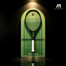 Green Tennis Racket Display Case – Wall Mount Frame for Tennis Collection（Excluding the racket）