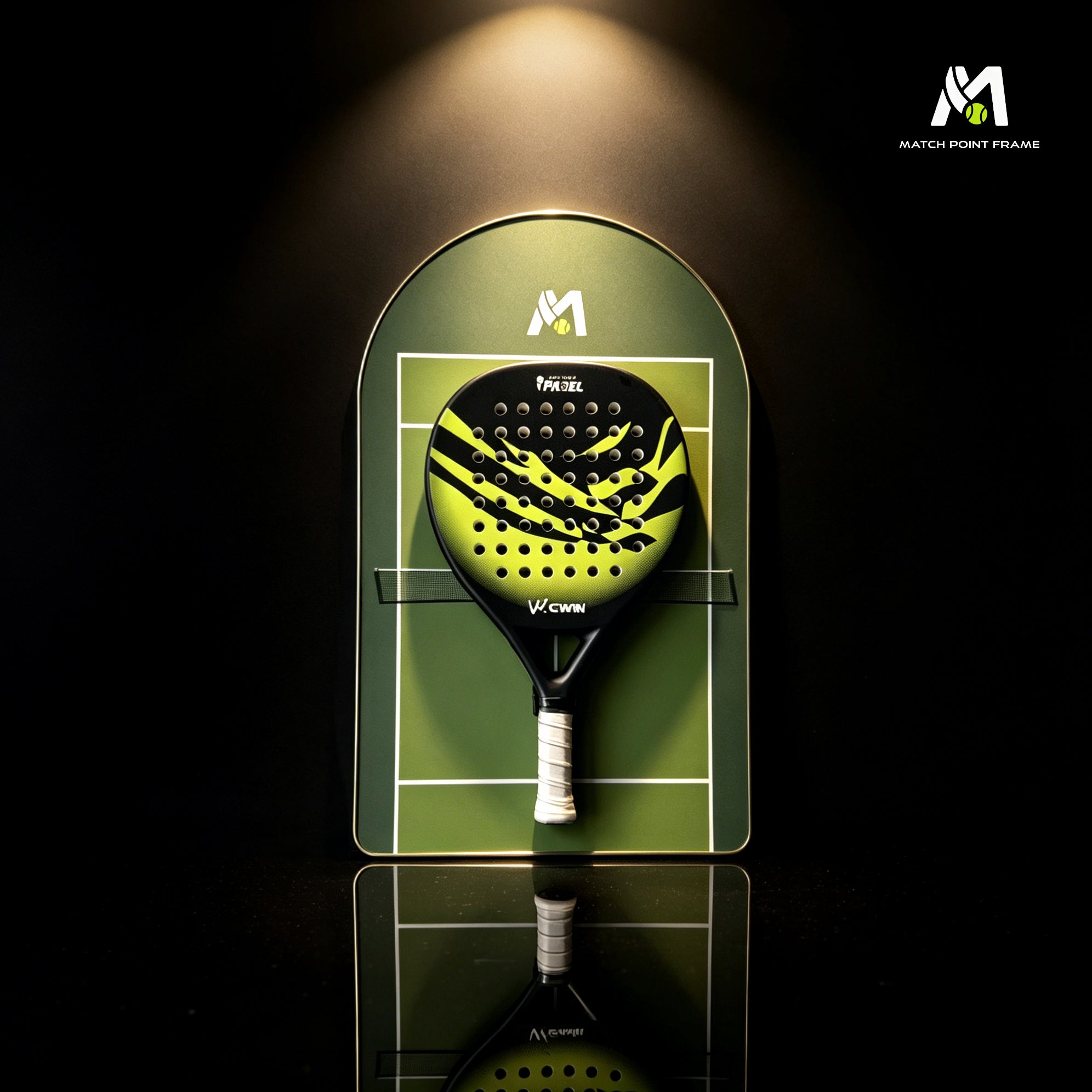 Padel Racket Wall Display Frame – Premium Wall Mount Showcase (Excluding the Racket)