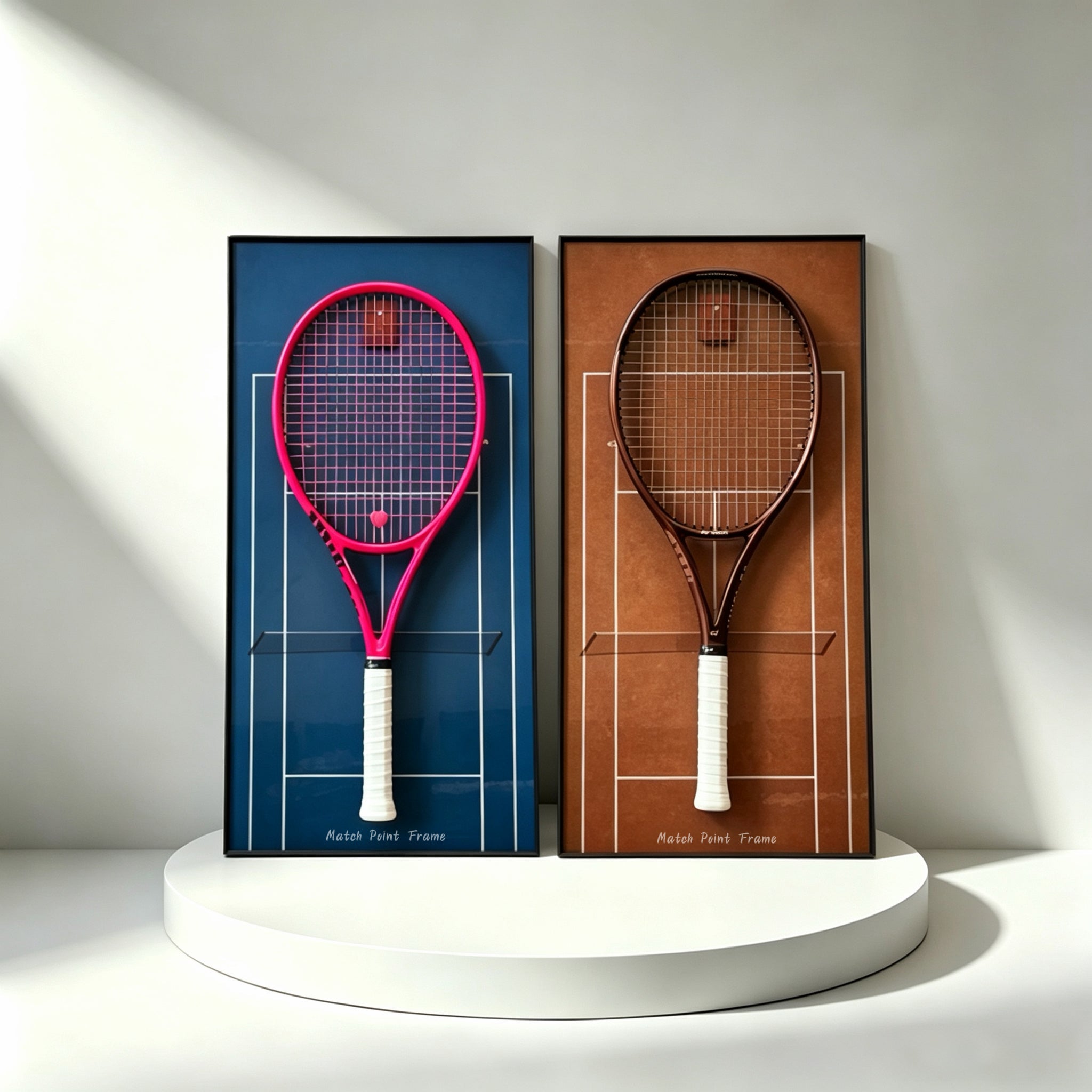 Tennis Racket Display Frame Collection | Multiple Sets（Excluding the racket）