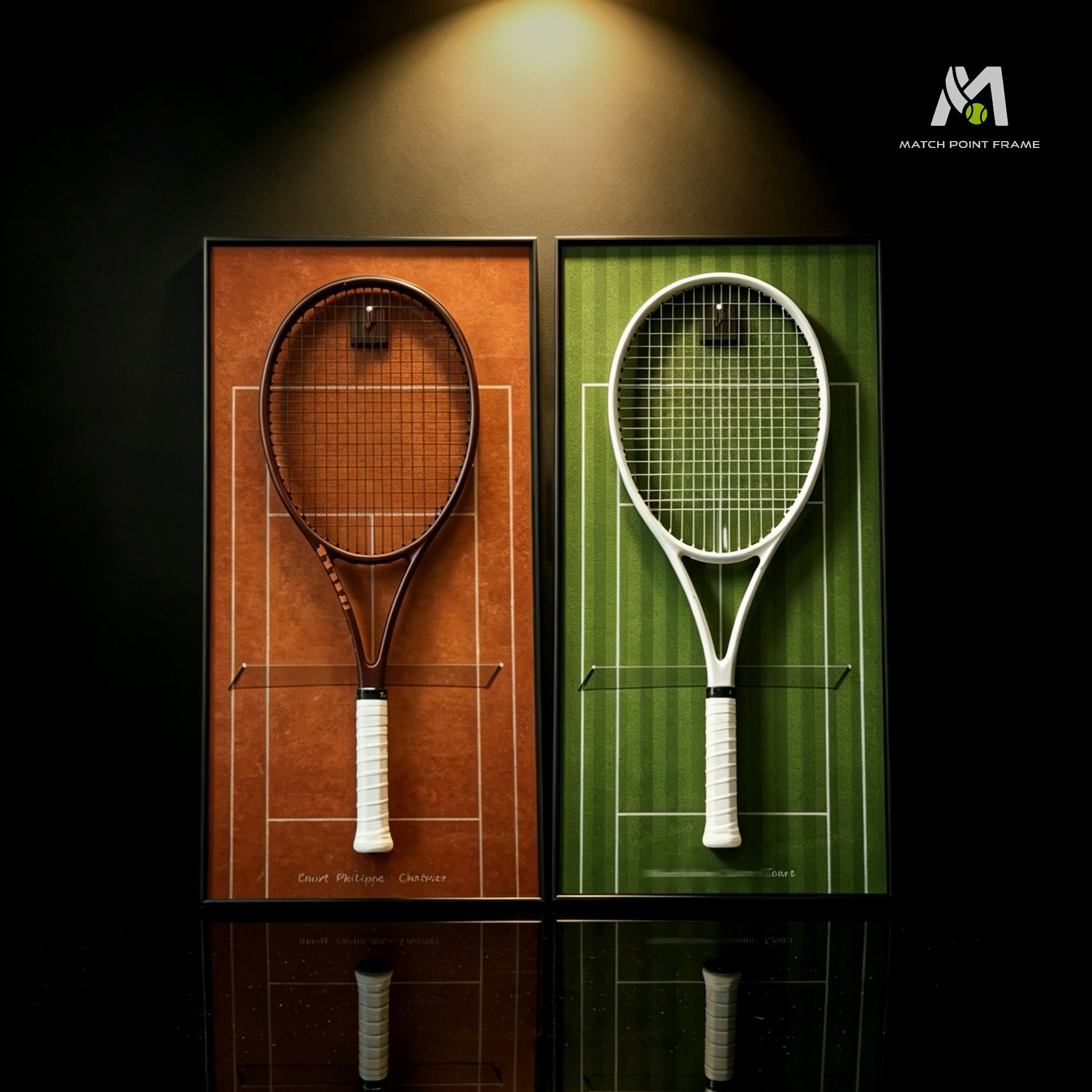 Tennis Racket Display Frame Collection | Multiple Sets（Excluding the racket）