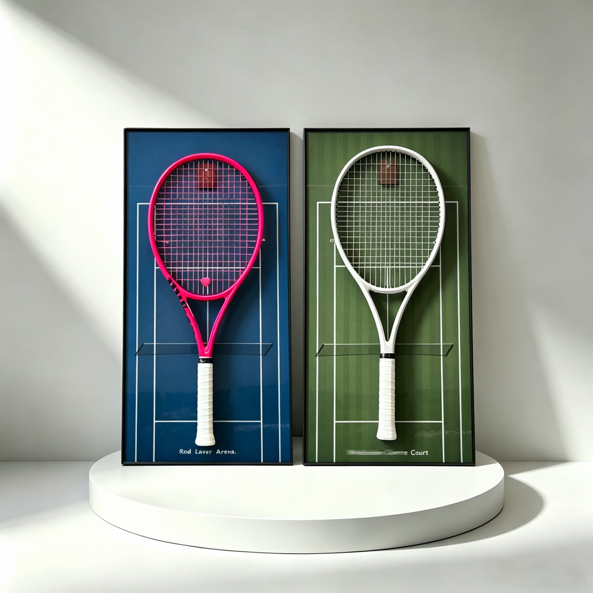 Tennis Racket Display Frame Collection | Multiple Sets（Excluding the racket）