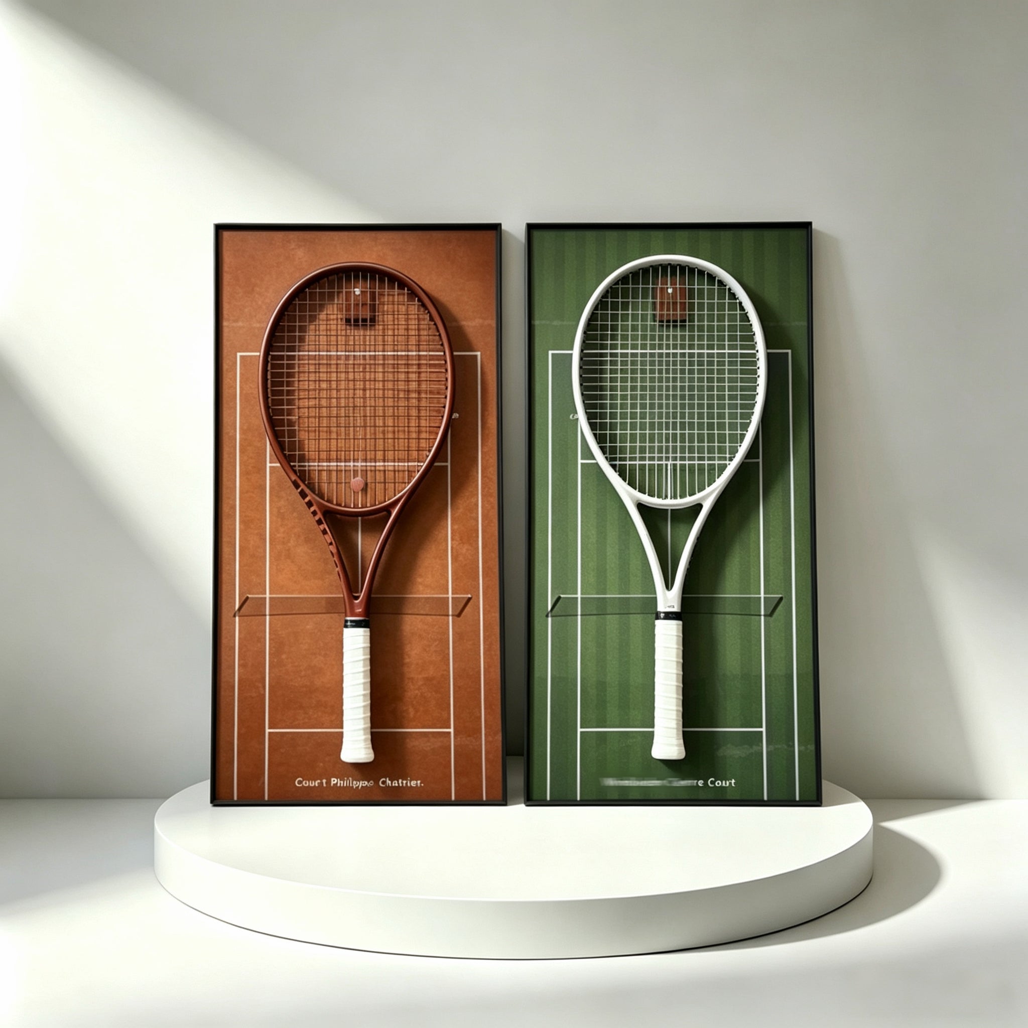 Tennis Racket Display Frame Collection | Multiple Sets（Excluding the racket）