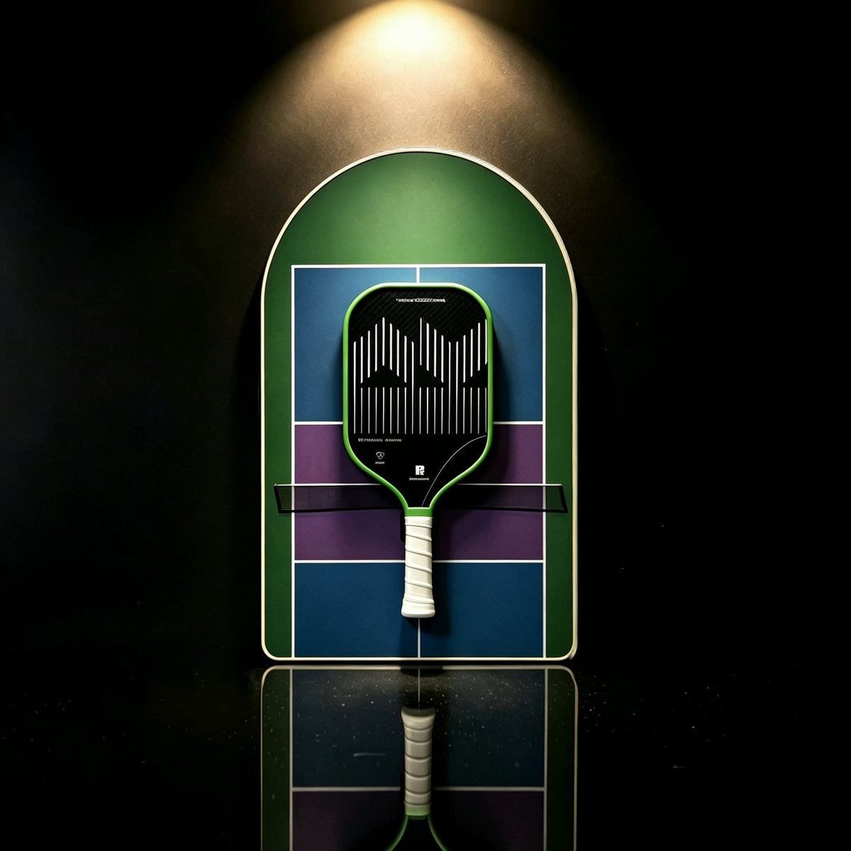 Pickleball Paddle Wall Display Frame - Modern Wall Design