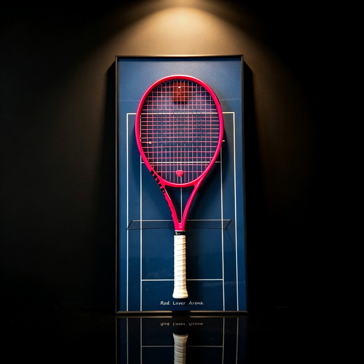 Australian Open Inspired Tennis Racket Display Frame