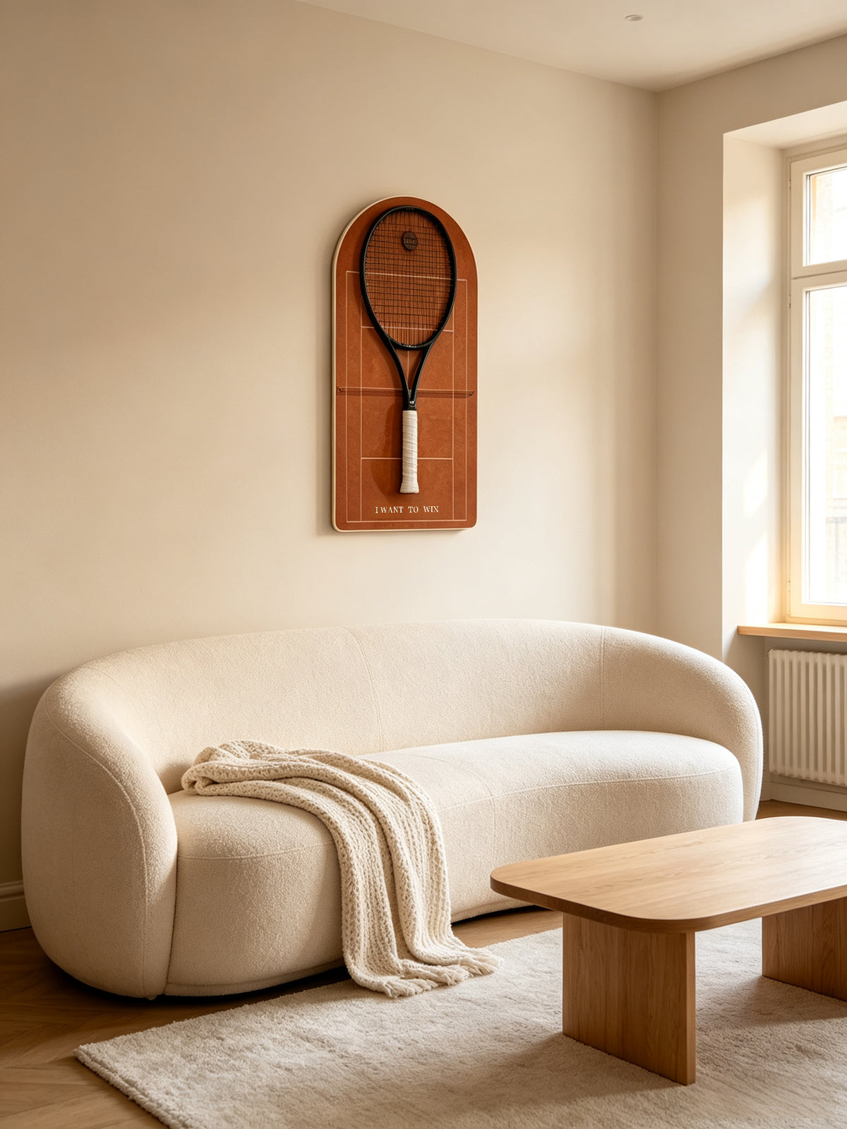 Roland Garros Inspired Tennis Racket Display Frame-8