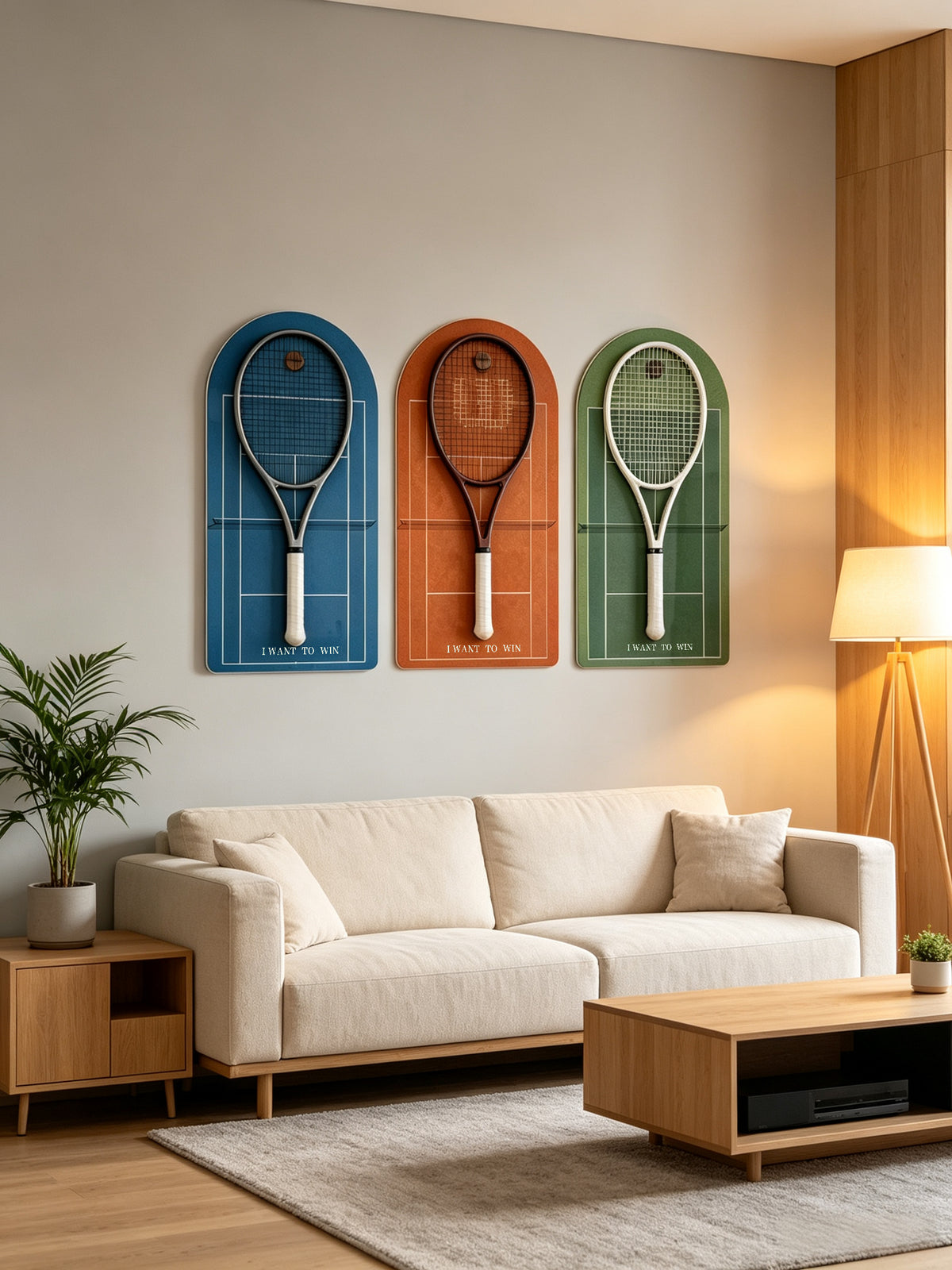 Grand Slam Collection - Tennis Racket Display Frame Set of 3