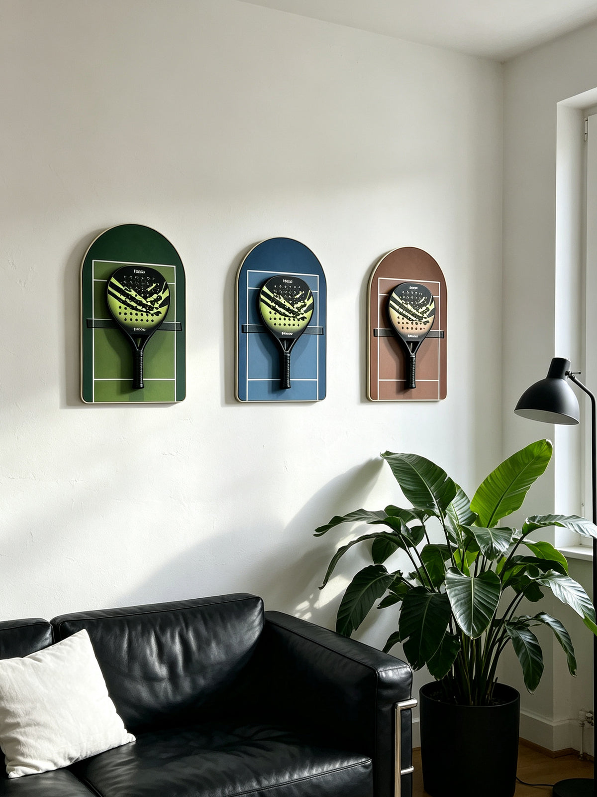 Padel Court Collection – 3-Piece Display Frame Set