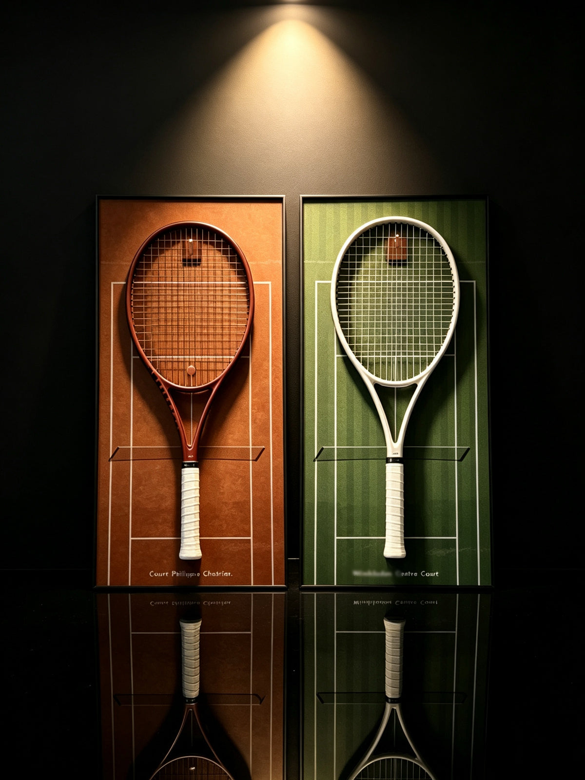 Tennis Racket Display Frame Sets | Build Your Tennis Wall-4