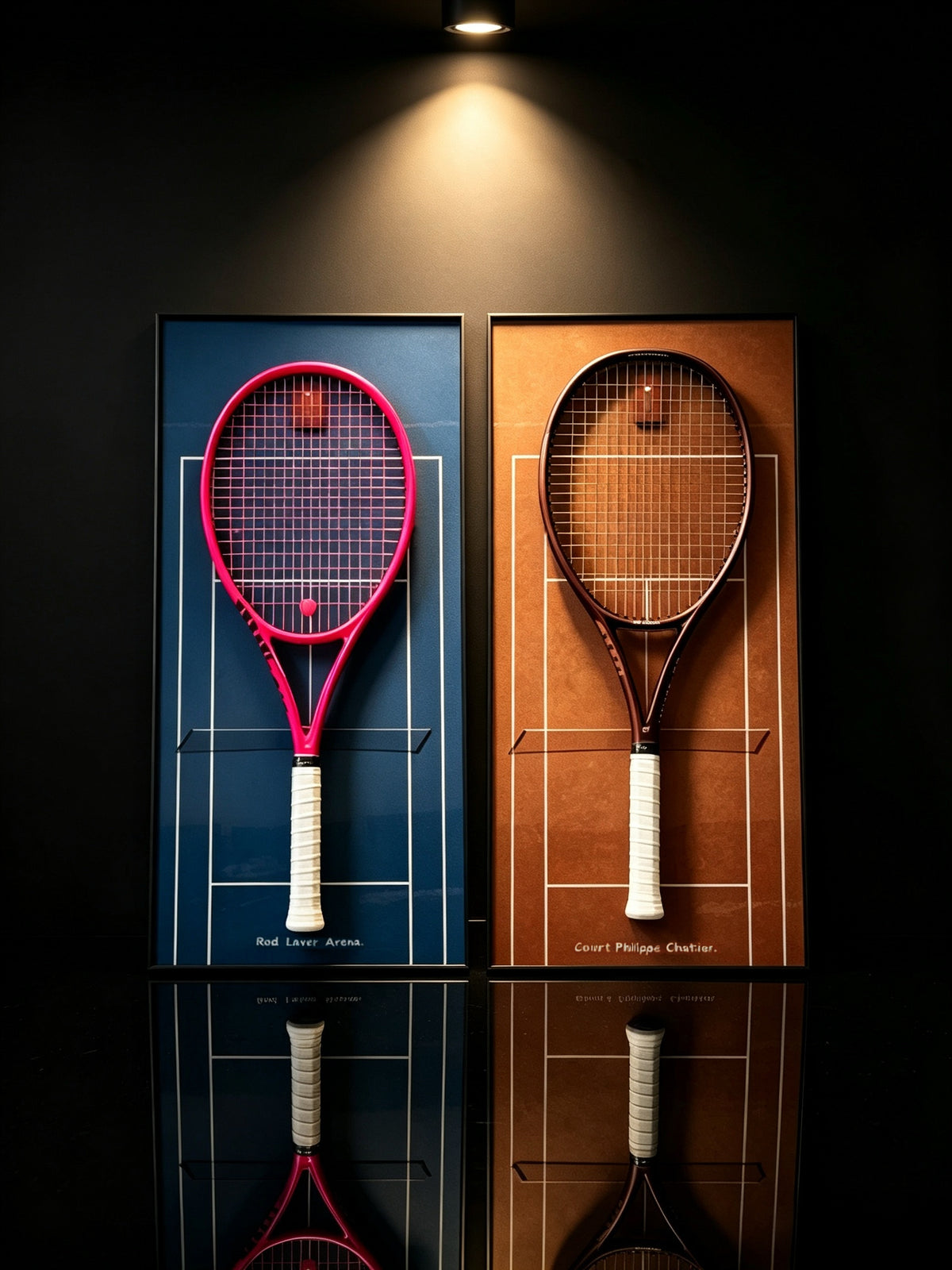 Tennis Racket Display Frame Sets | Build Your Tennis Wall-3