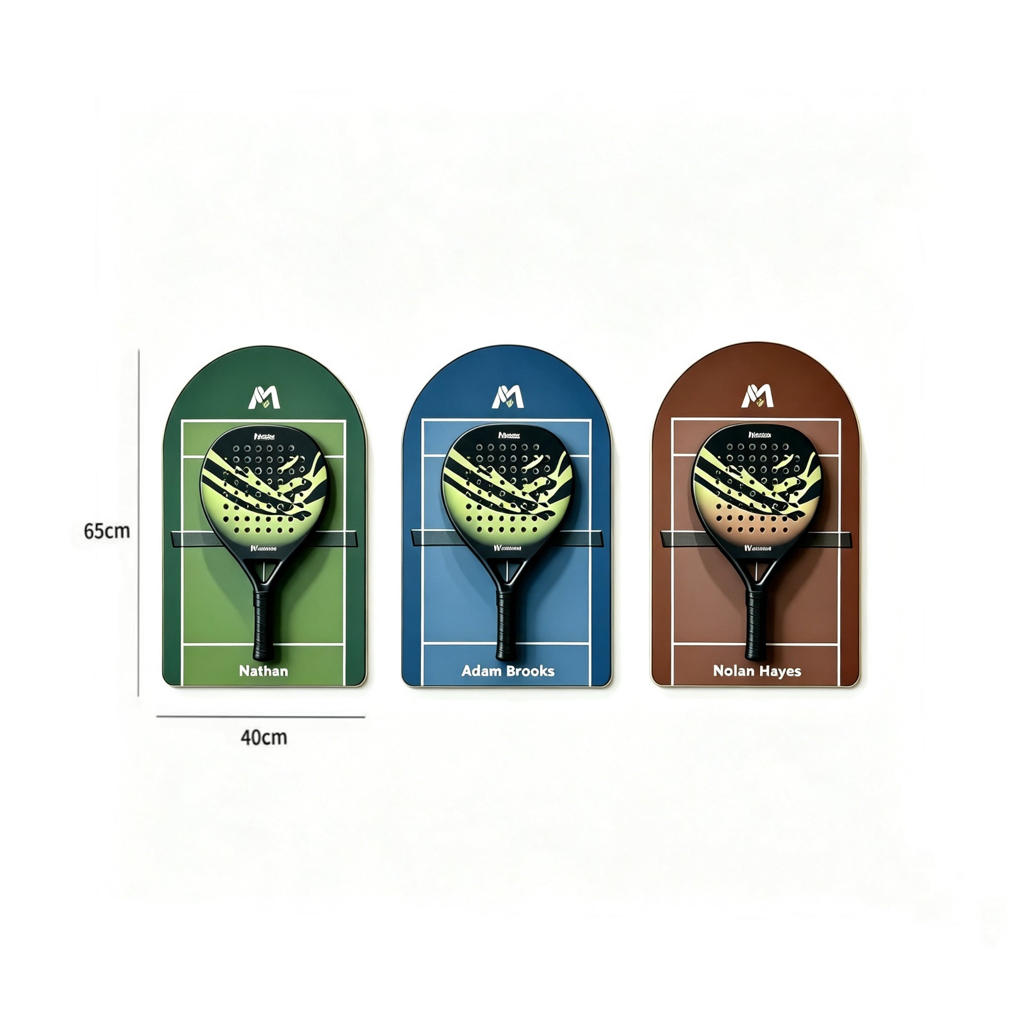 Custom Name Padel Racket Display Frame (Excluding the Racket)