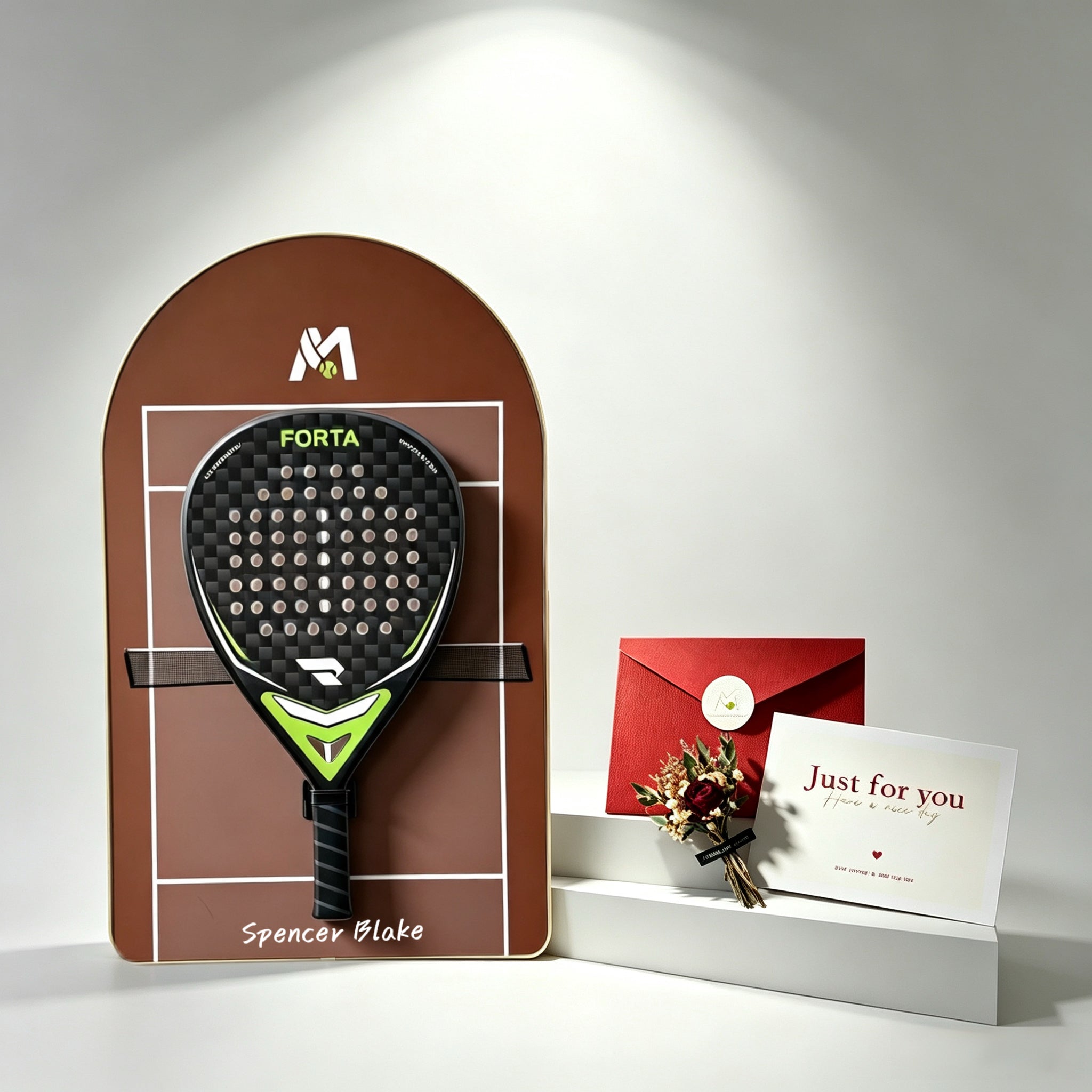 Custom Name Padel Racket Display Frame (Excluding the Racket)