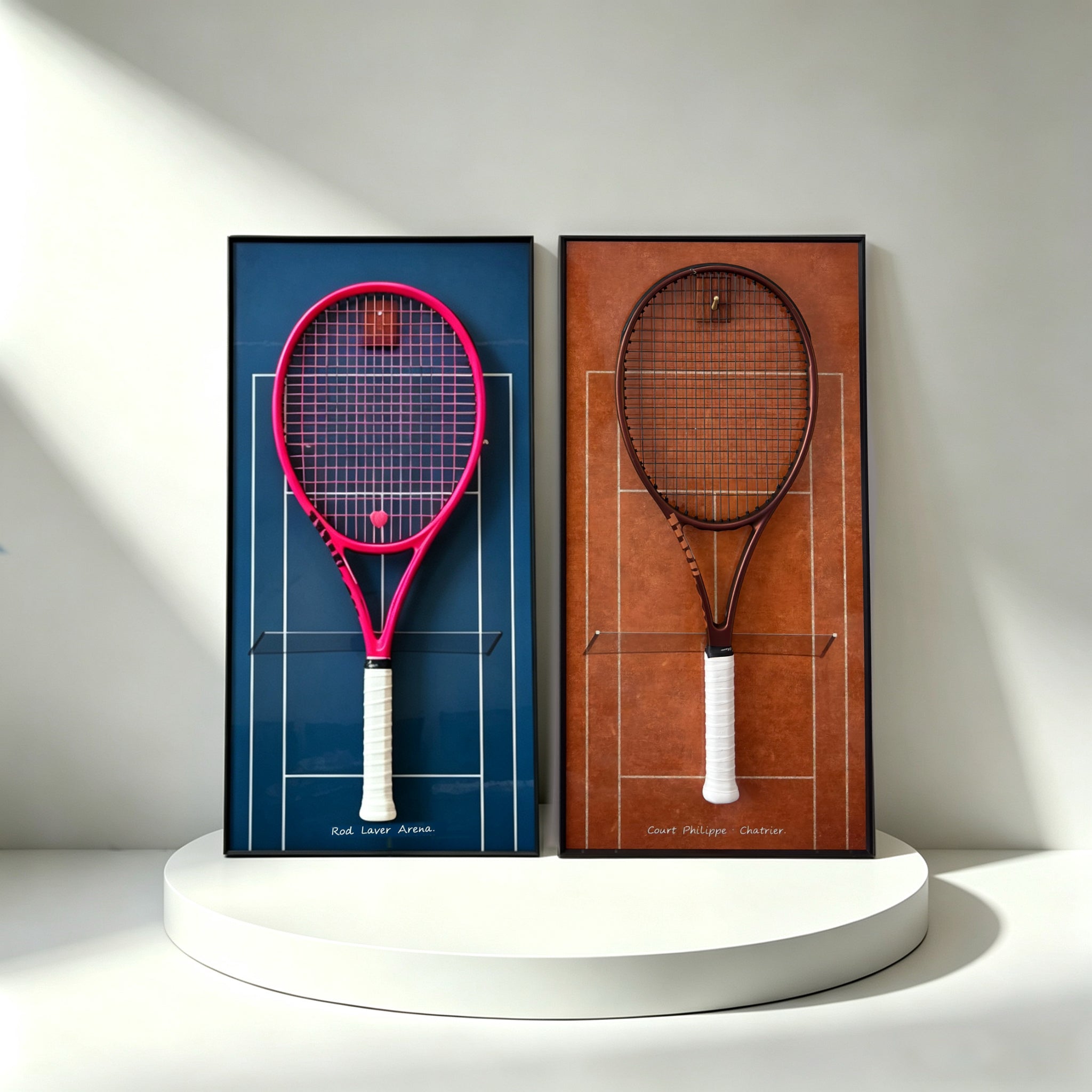 Tennis Racket Display Frame Collection | Multiple Sets（Excluding the racket）
