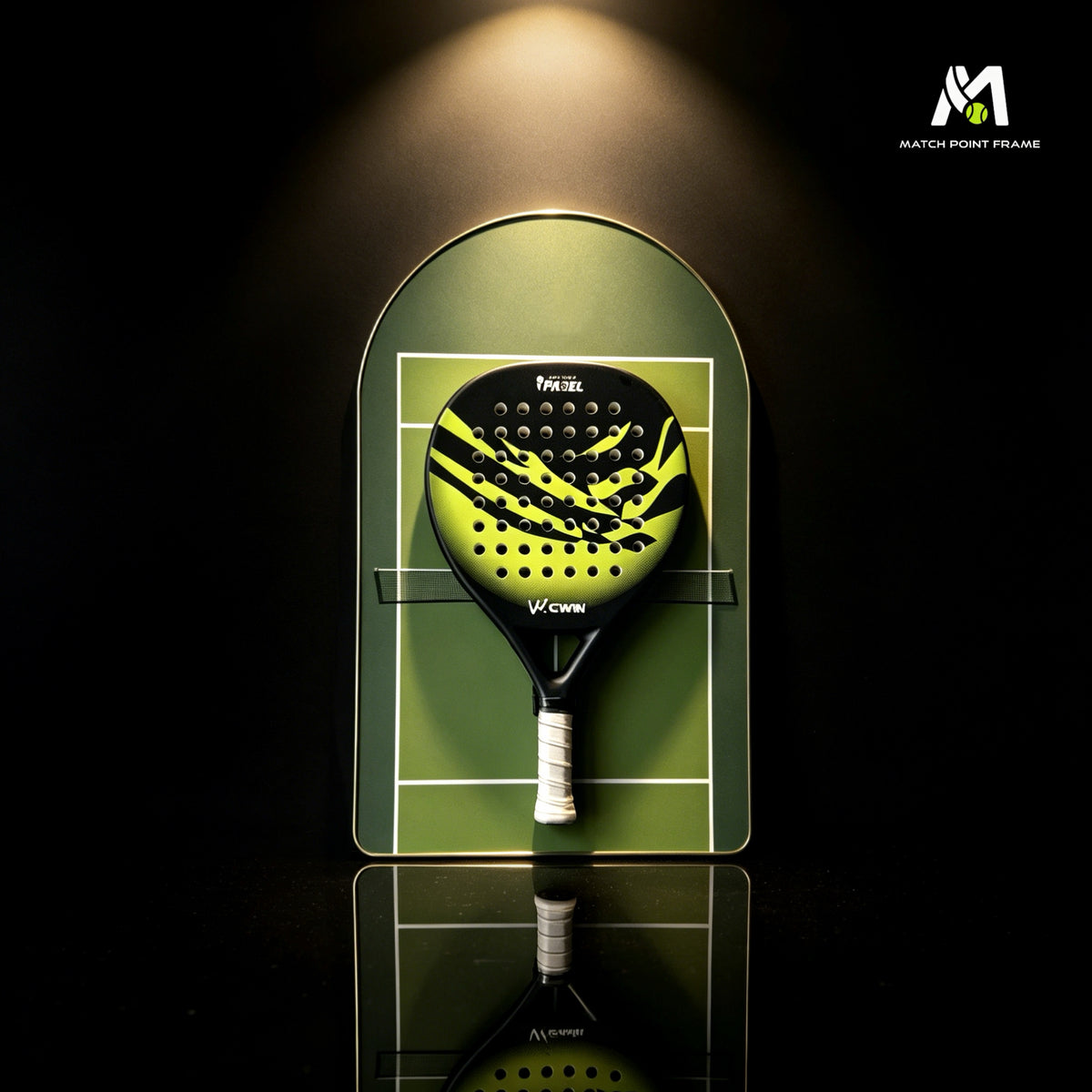 Padel Racket Wall Display Frame – Premium Wall Mount Showcase (Excluding the Racket)