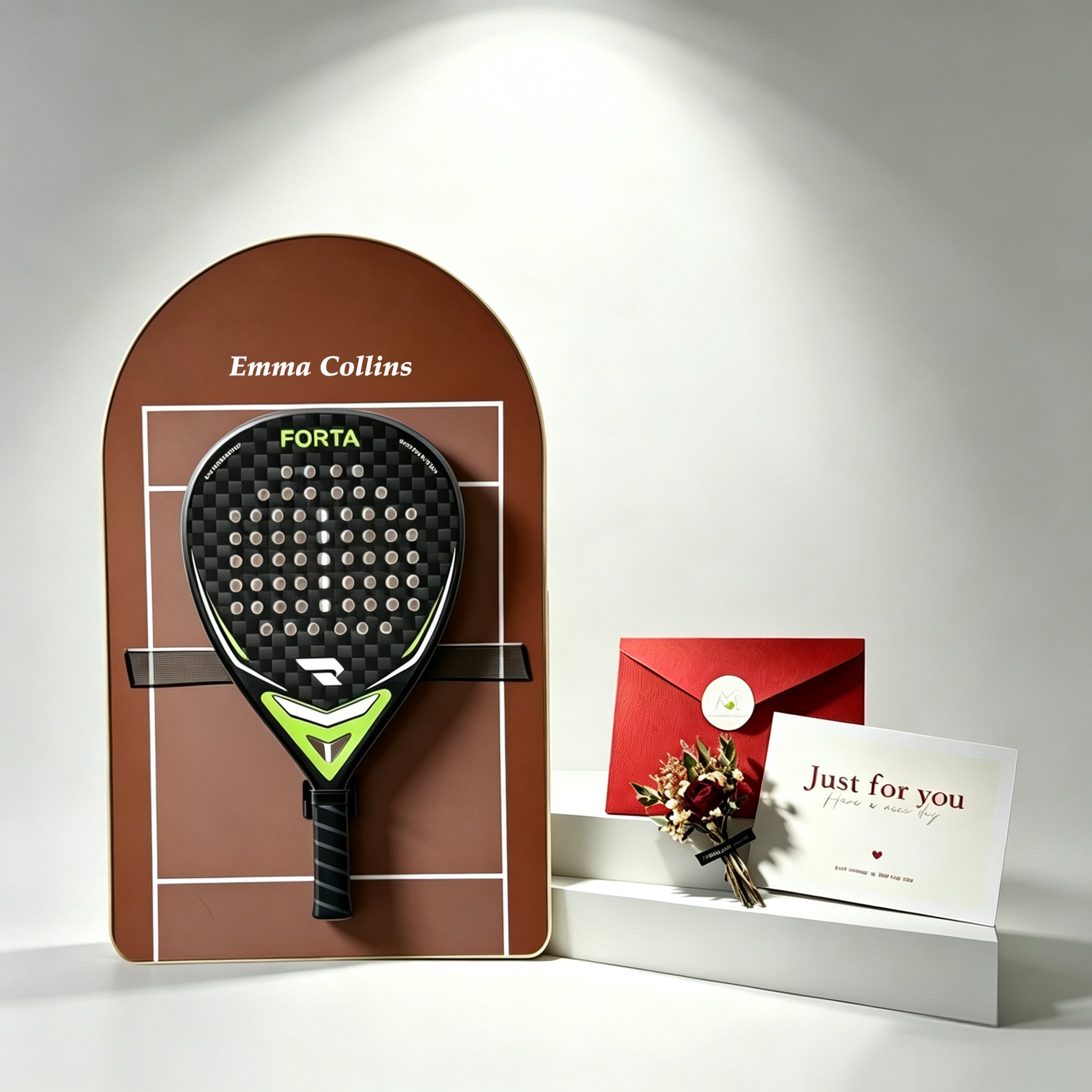 Custom Name Padel Racket Display Frame (Excluding the Racket)