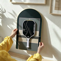 Pickleball Paddle Display Frame - Modern Wall Display-2
