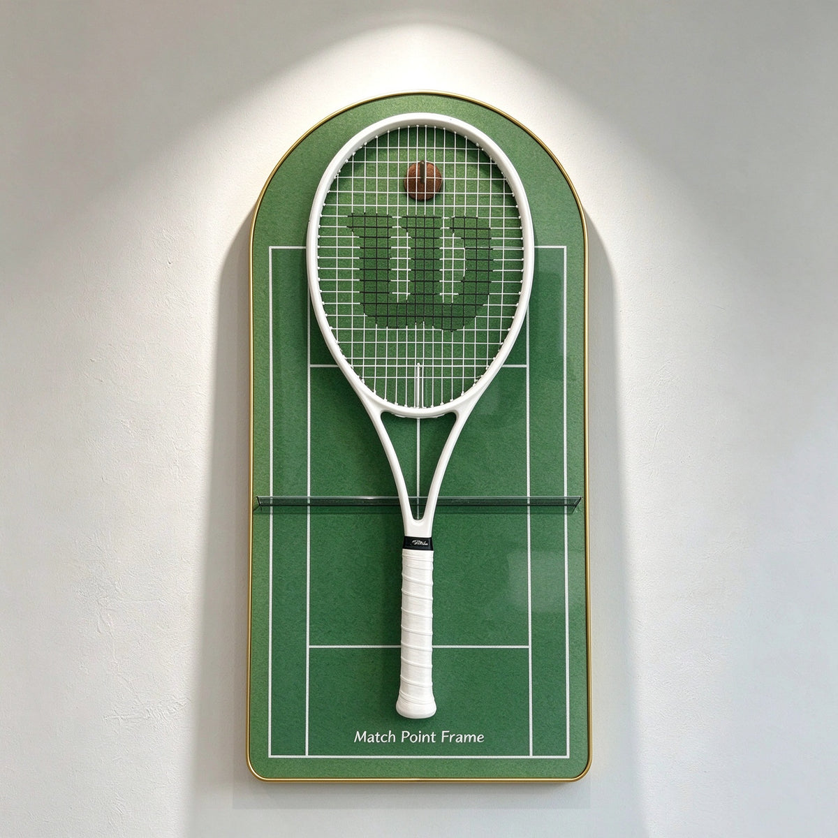 Match Point Frame® Logo Edition – Tennis Racket Display Frame | Special Offer