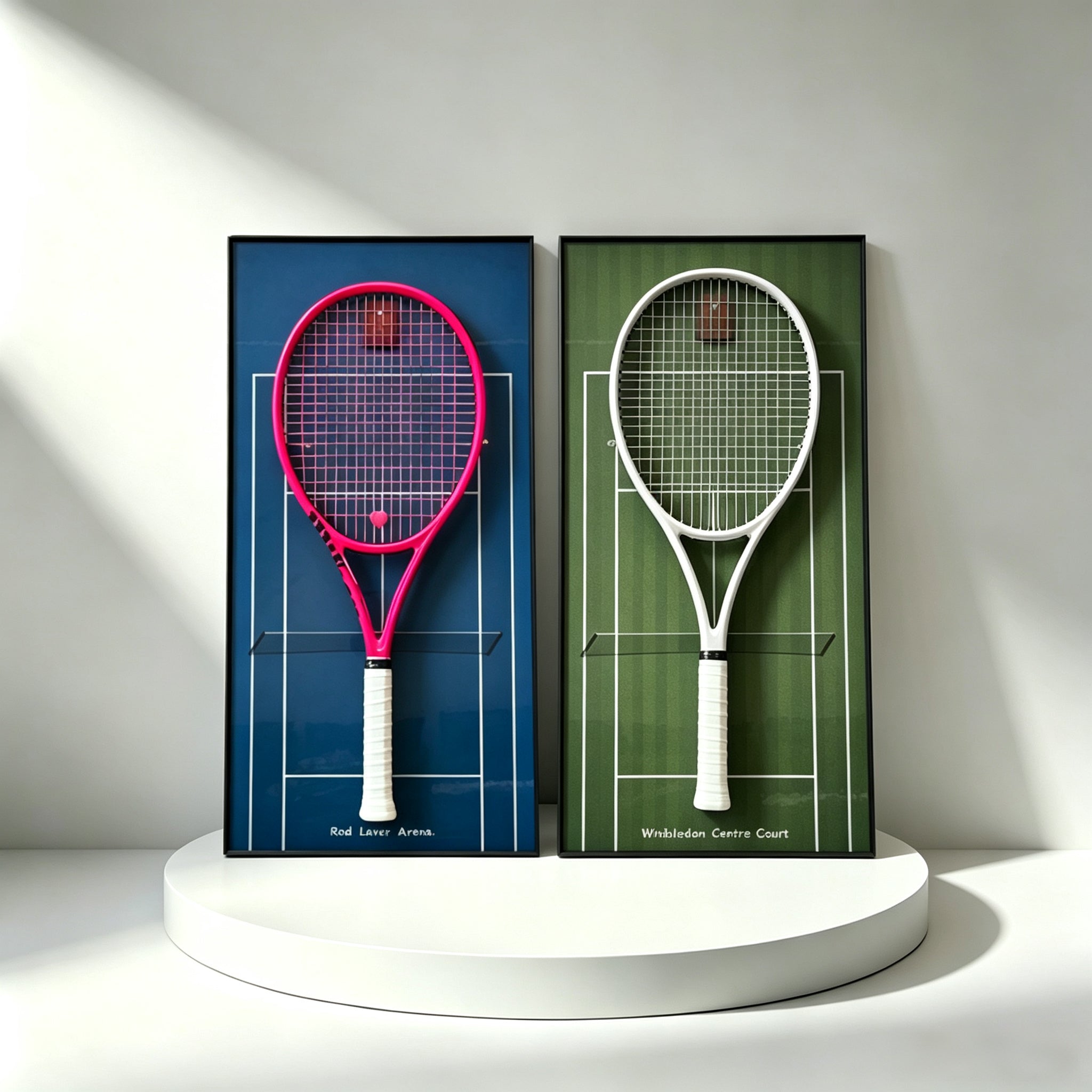 Tennis Racket Display Frame Collection | Multiple Sets（Excluding the racket）