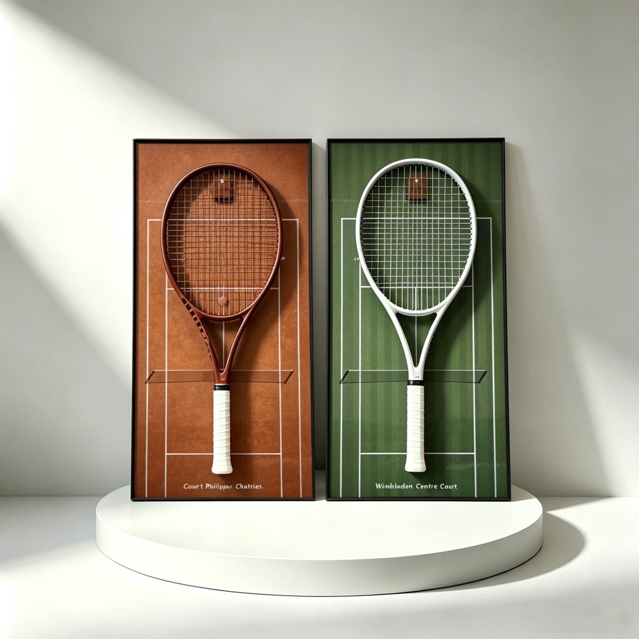 Tennis Racket Display Frame Collection | Multiple Sets（Excluding the racket）
