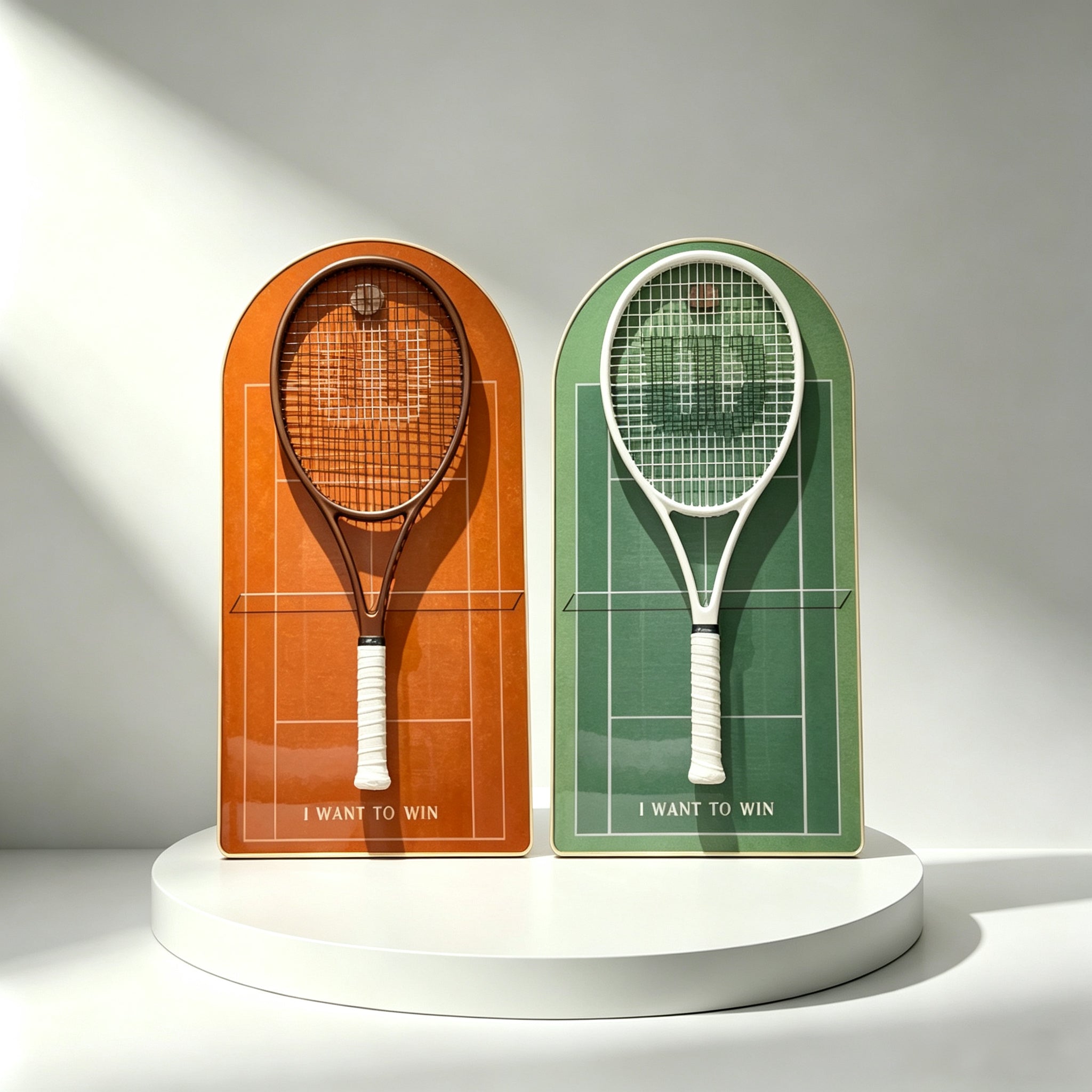 Tennis Racket Display Frame Collection | Multiple Sets（Excluding the racket）