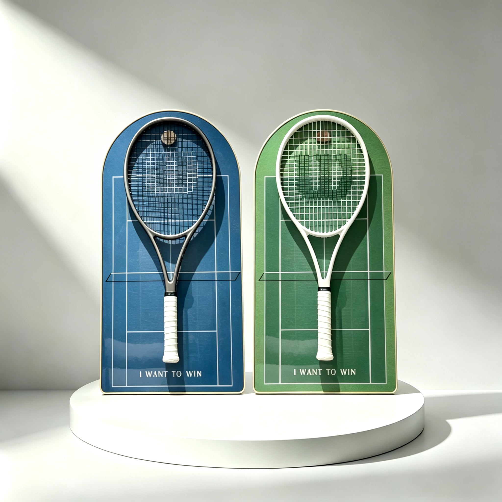 Tennis Racket Display Frame Collection | Multiple Sets（Excluding the racket）