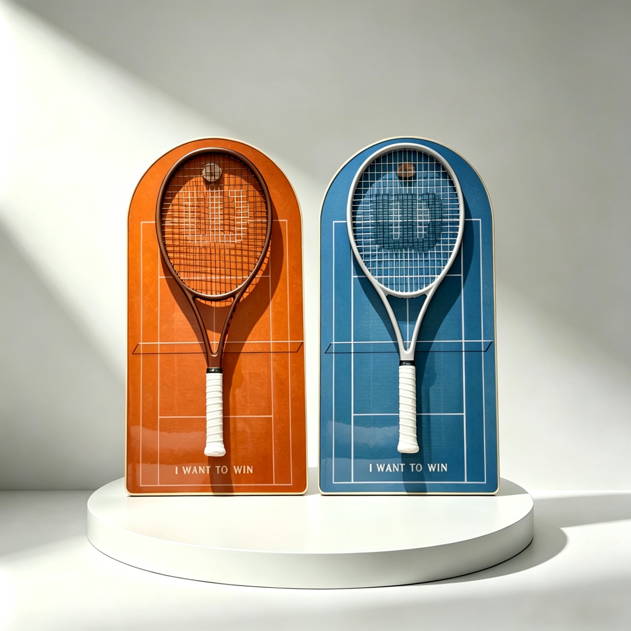Tennis Racket Display Frame Collection | Multiple Sets（Excluding the racket）