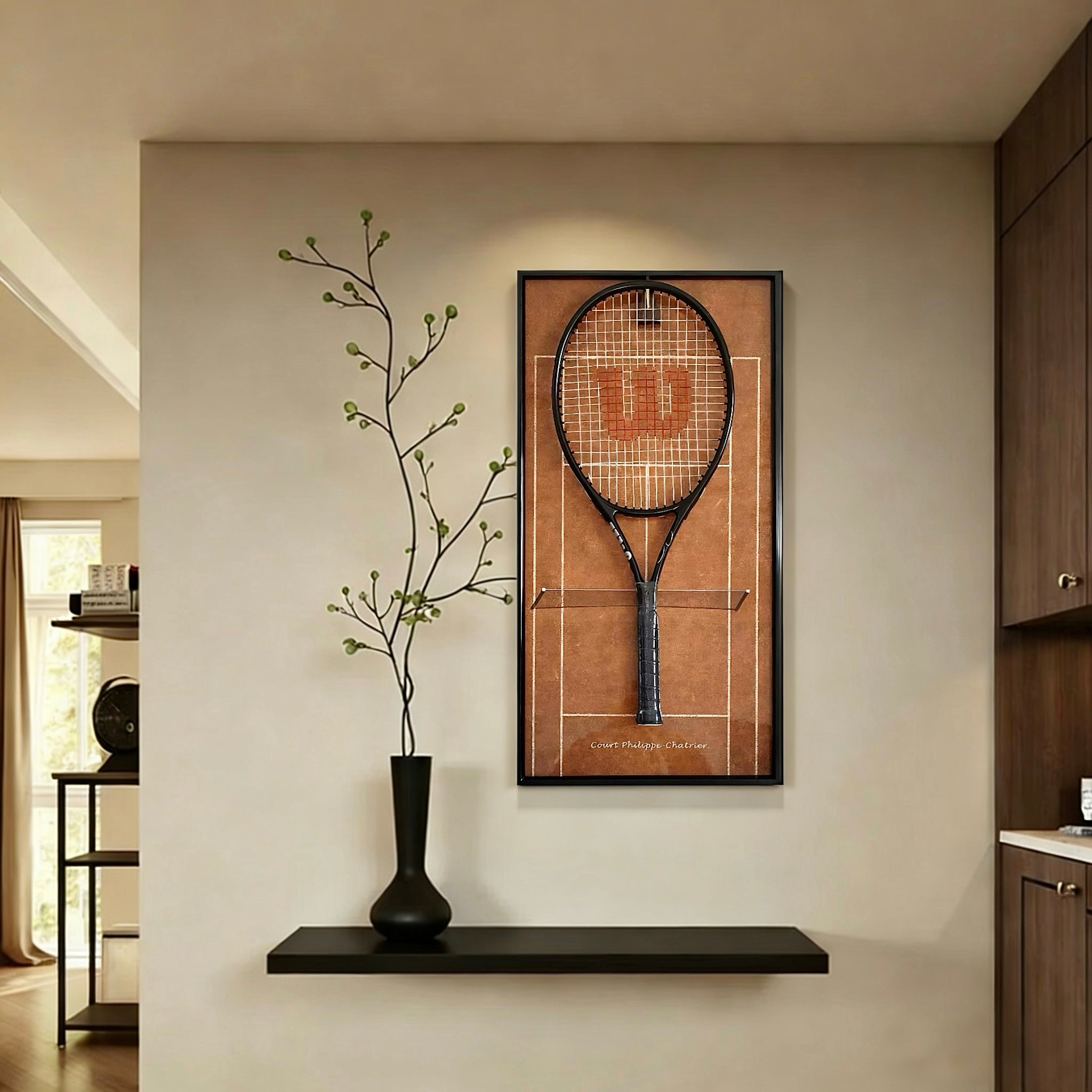 Tennis Racket Display Frame – Collect & Decorate racket display stand best tennis racket tennis rackets