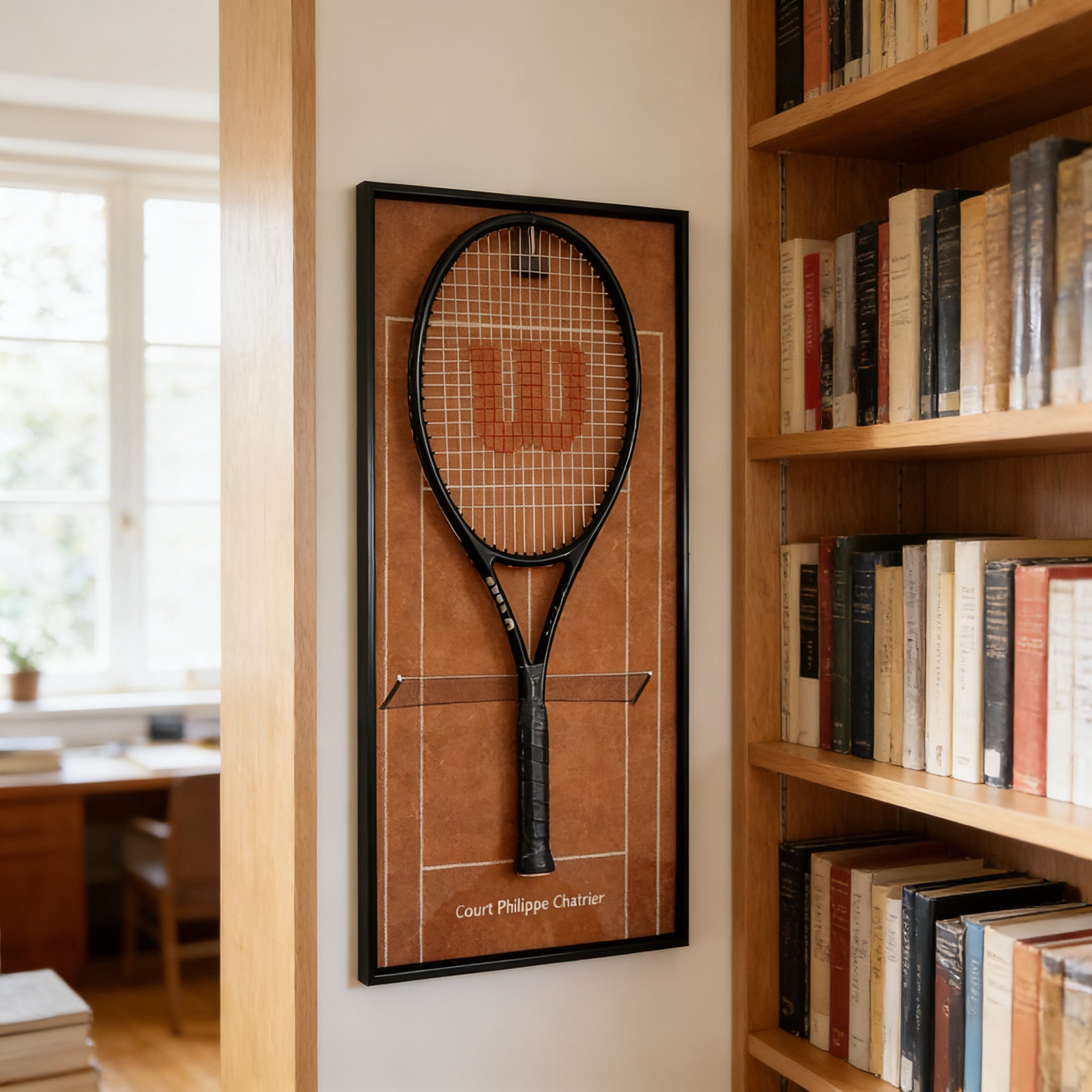 See your racket as it deserves to be seen.
