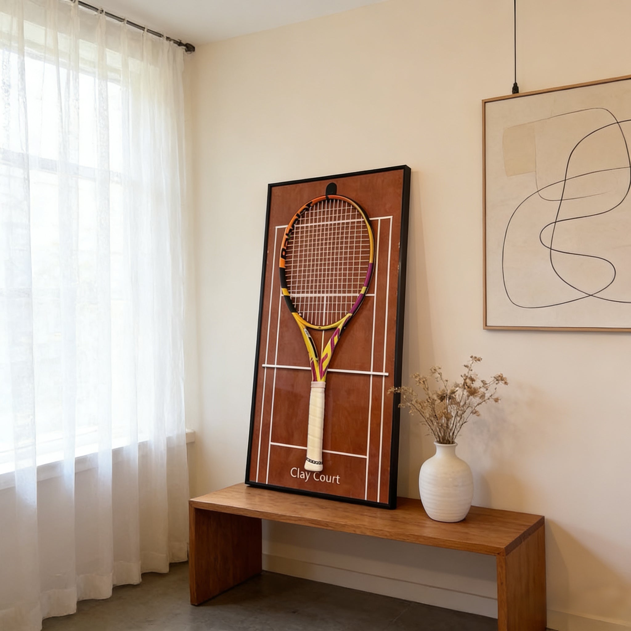 Tennis Racket Display Frame – Collect & Decorate racket display stand best tennis racket tennis rackets