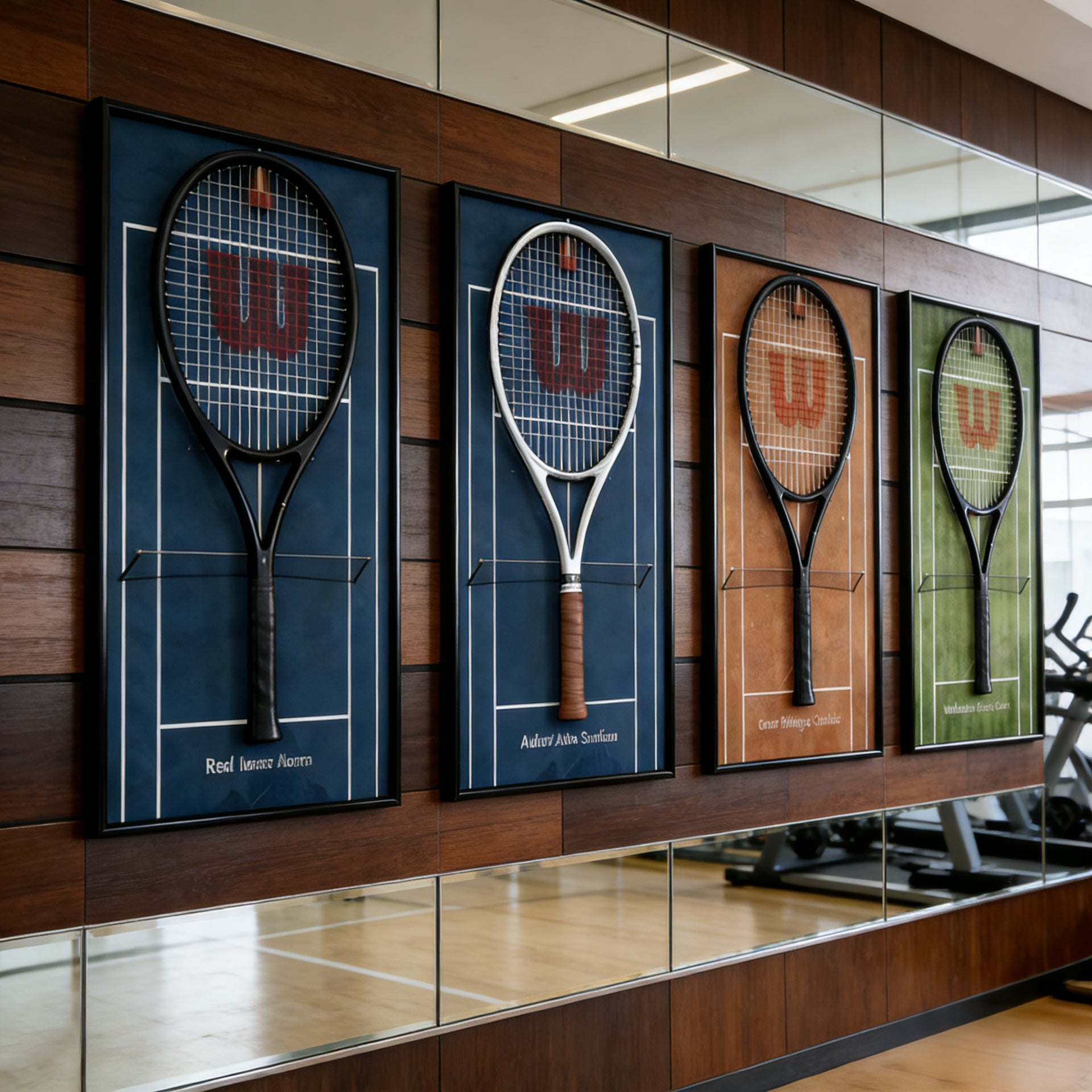 See your racket as it deserves to be seen.