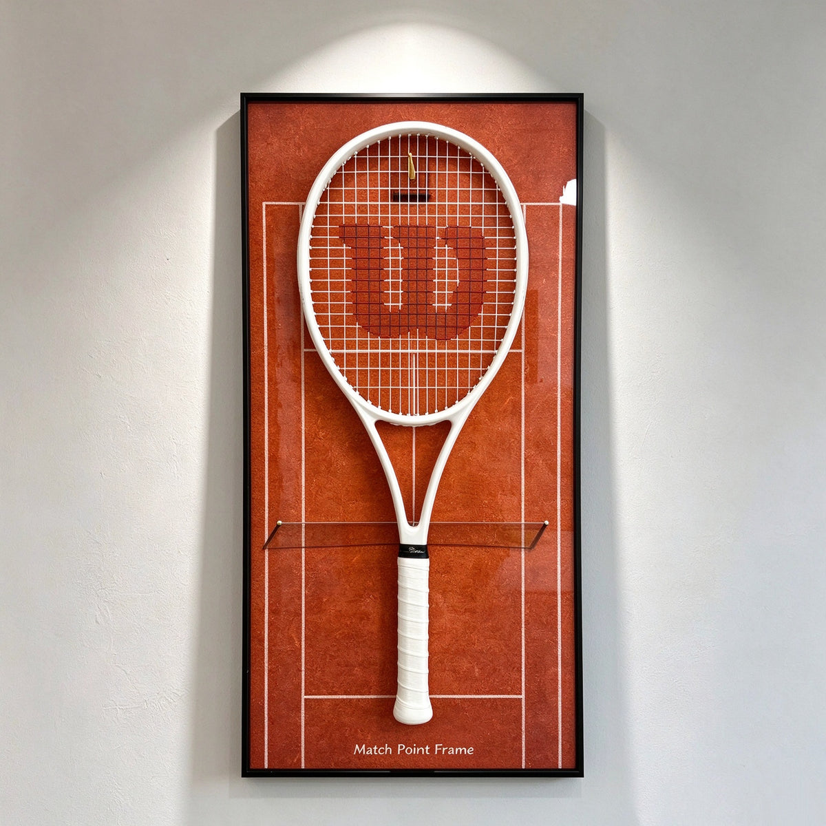 Match Point Frame® Logo Edition – Tennis Racket Display Frame | Special Offer