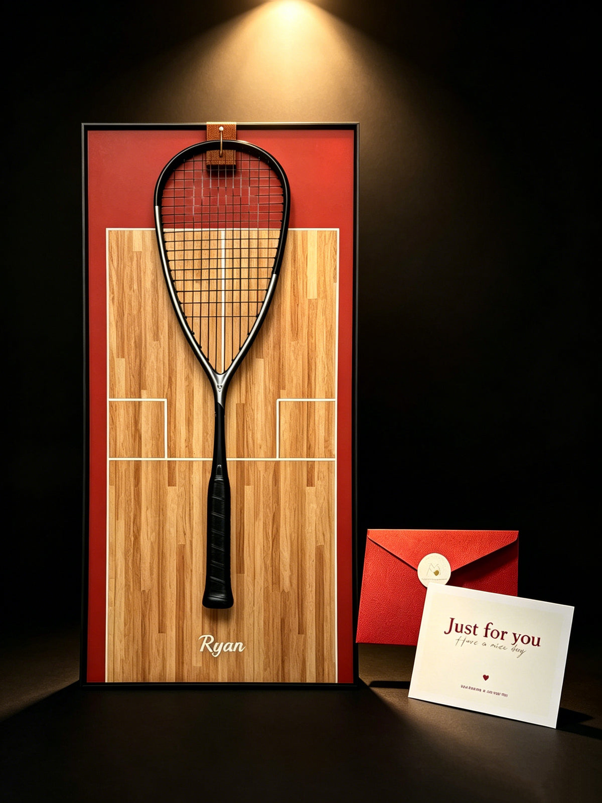 Custom Squash Racket Display Frame