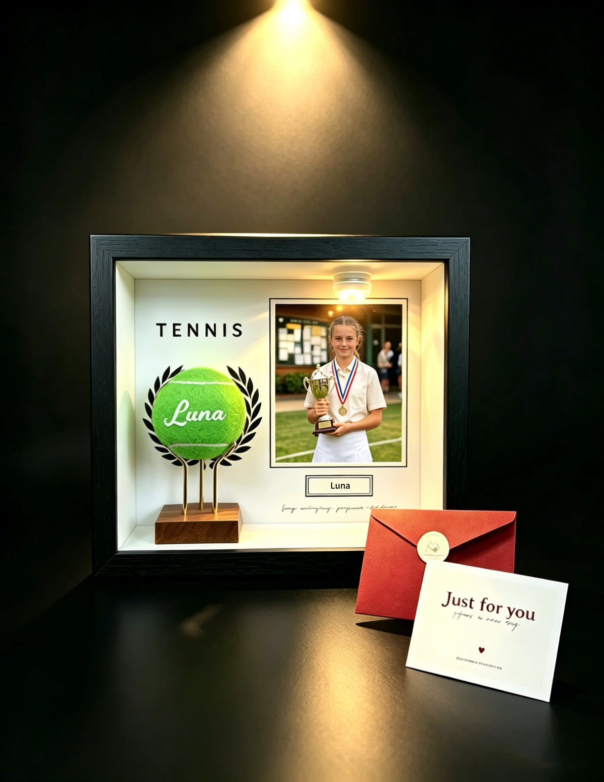 Custom Tennis Keepsake Frame